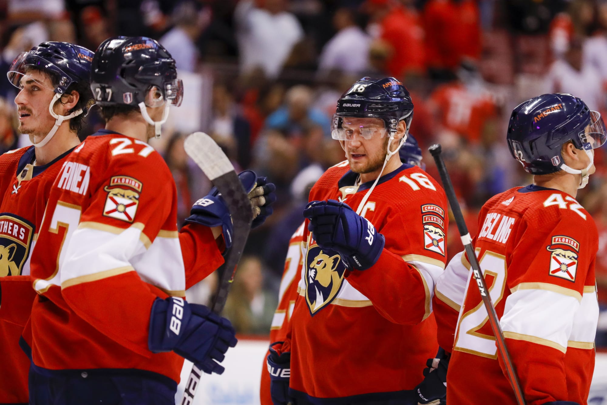Jonathan Huberdeau only member of Florida Panthers named to All