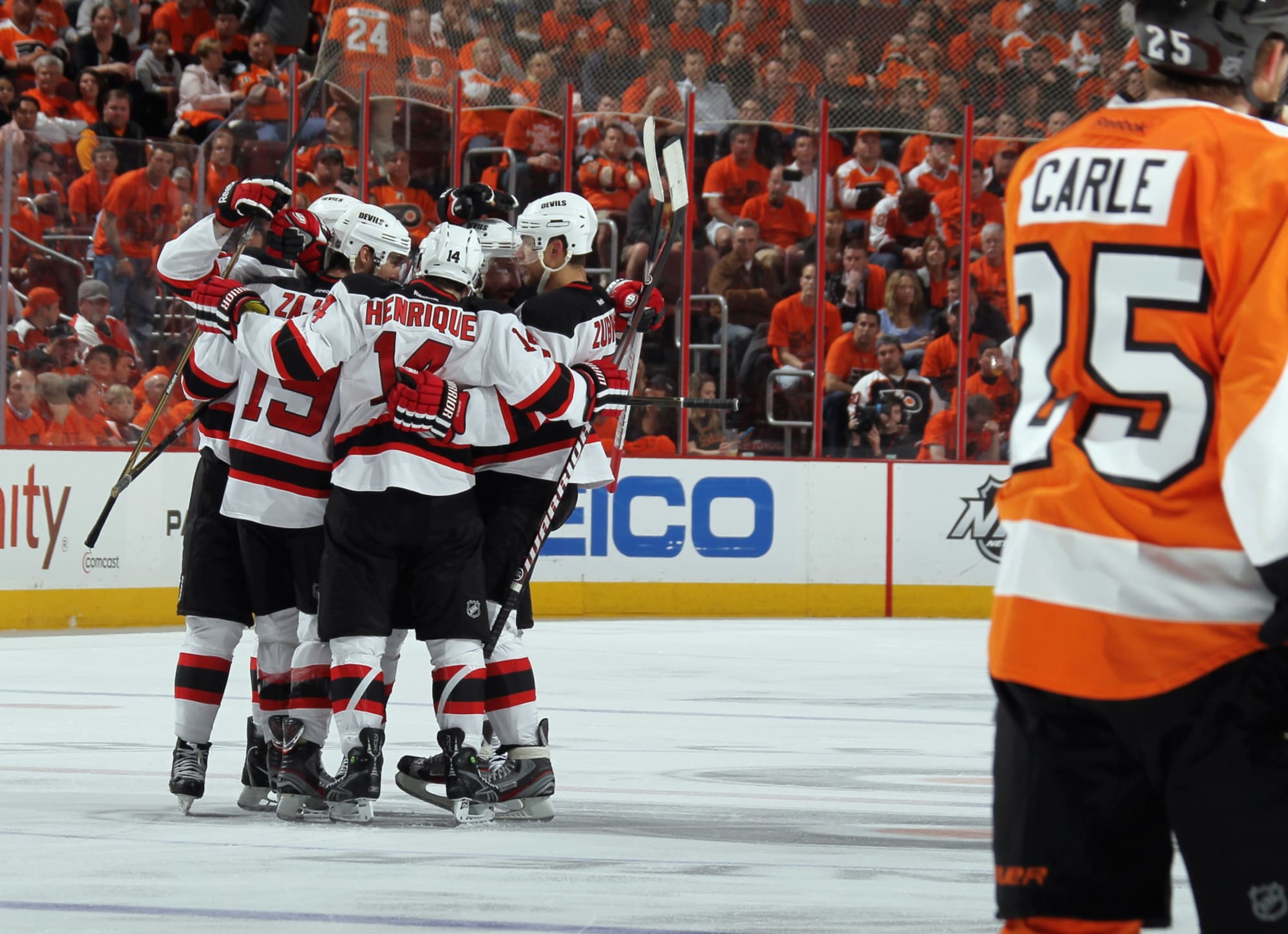 Devils-Flyers playoff history