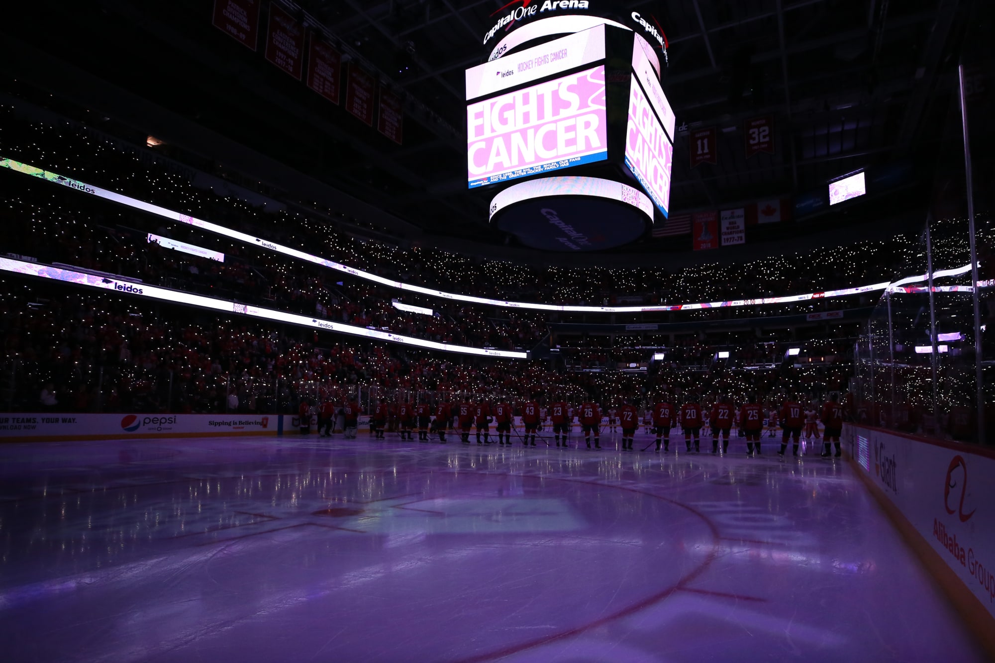 NJ Devils joined fight against cancer