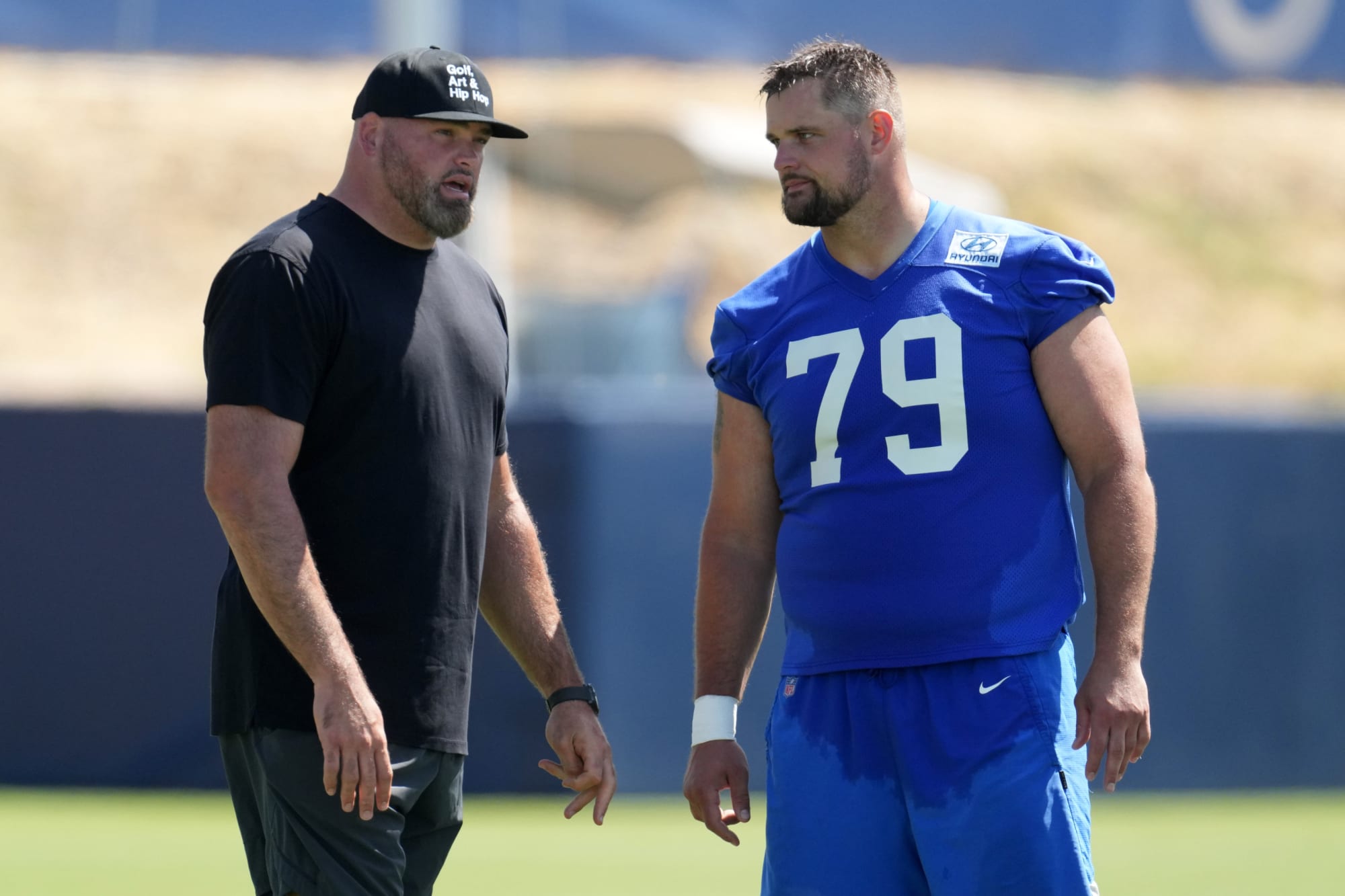 Is Andrew Whitworth contemplating returning to the LA Rams?