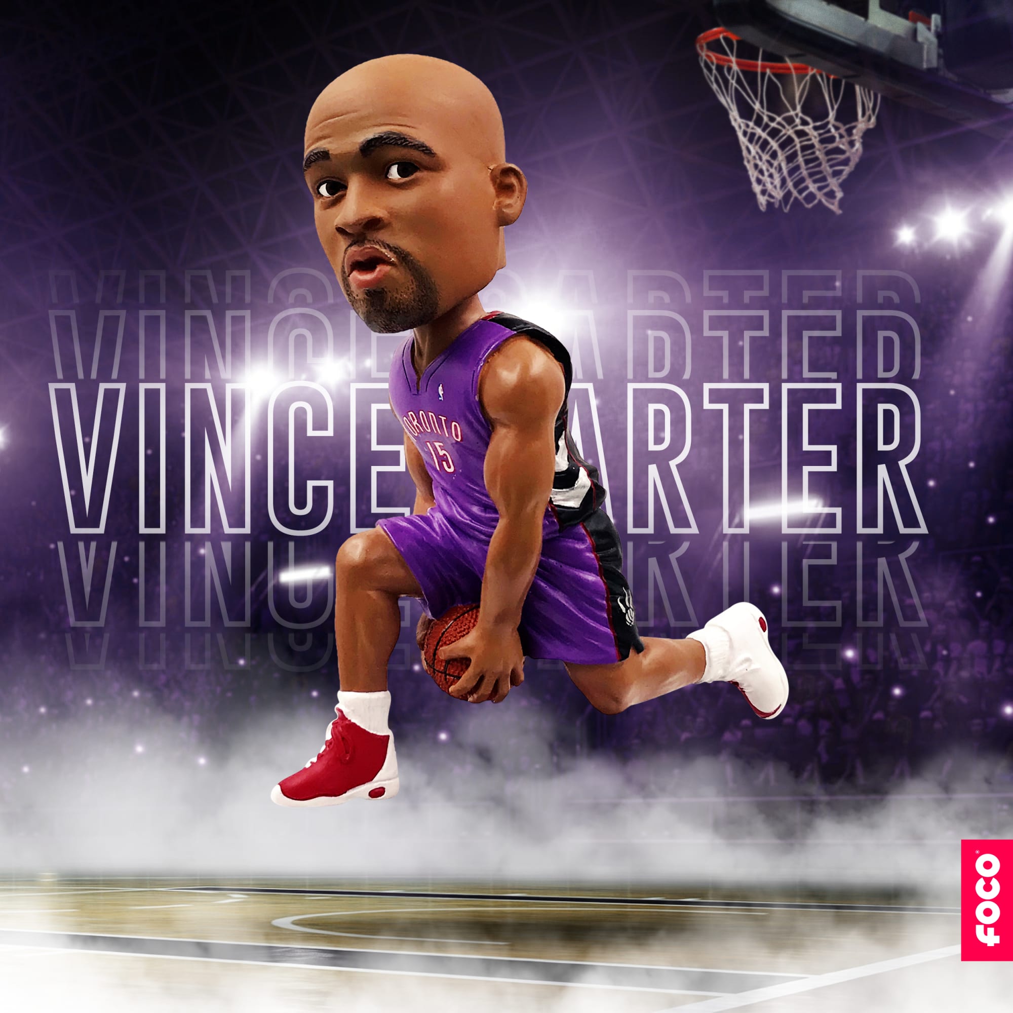 Vince Carter Slam Dunk Champion Toronto Raptors Poster