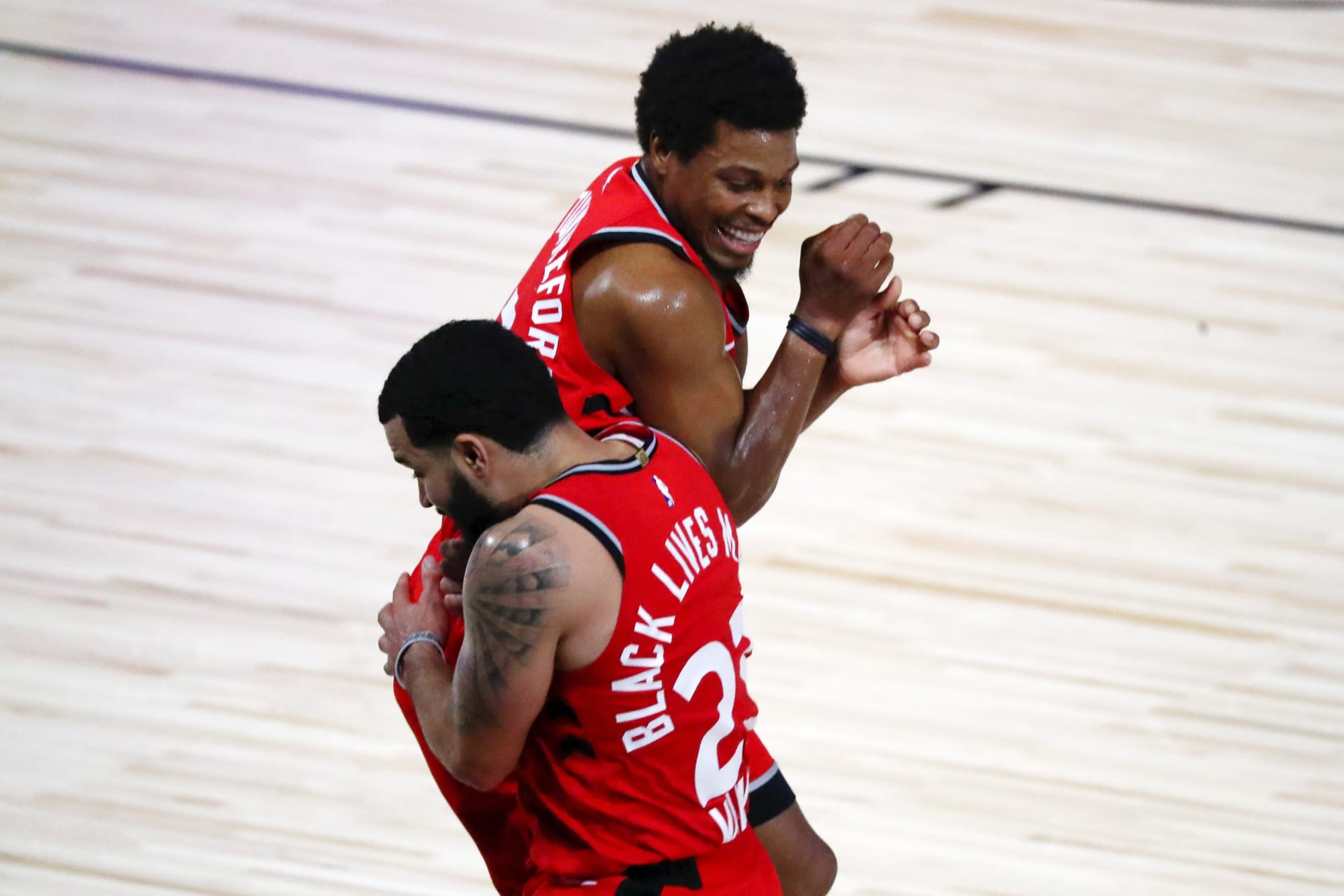 Kyle Lowry & Fred VanVleet Are Friendship Goals & People Can't Get Over It  - Narcity