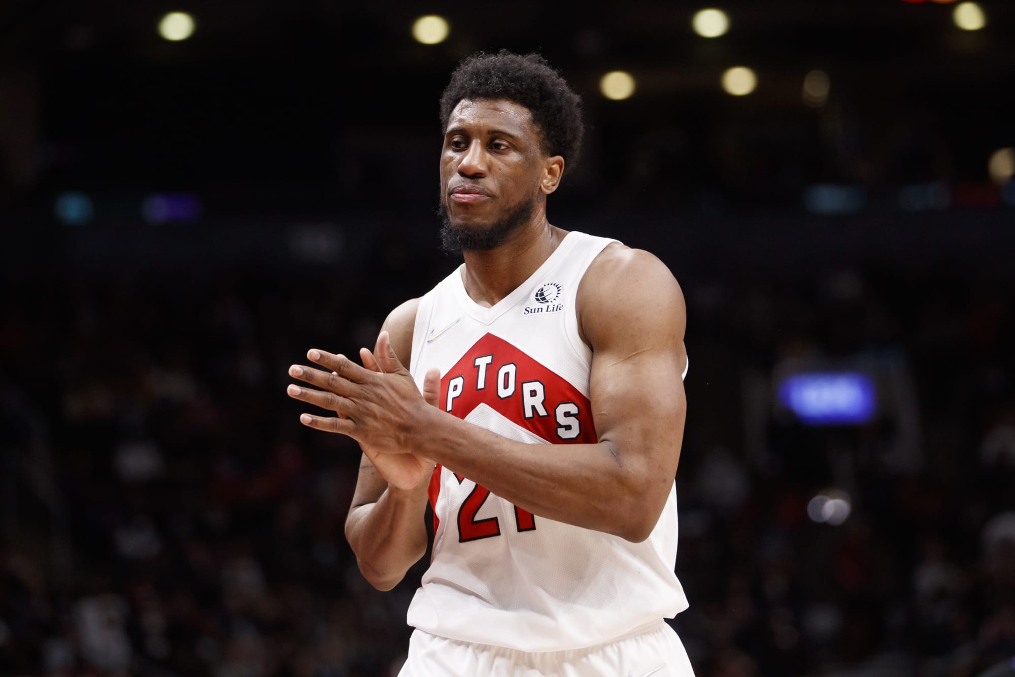 Thaddeus Young provides steadying veteran's hand for young Raptors