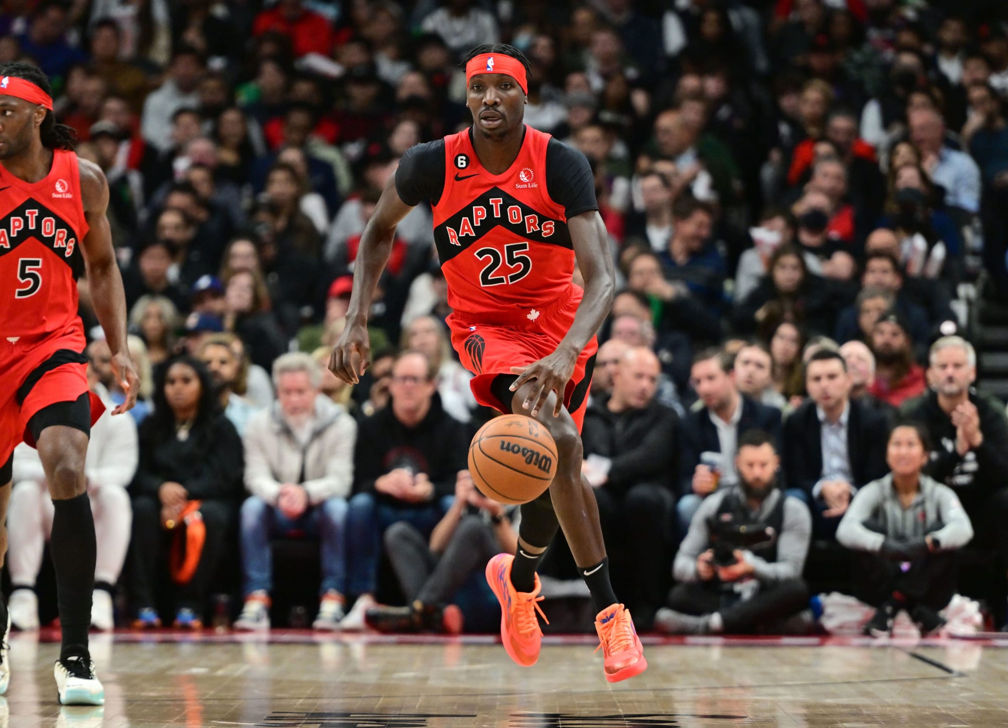 The ball is moving': Chris Boucher on Raptors offence