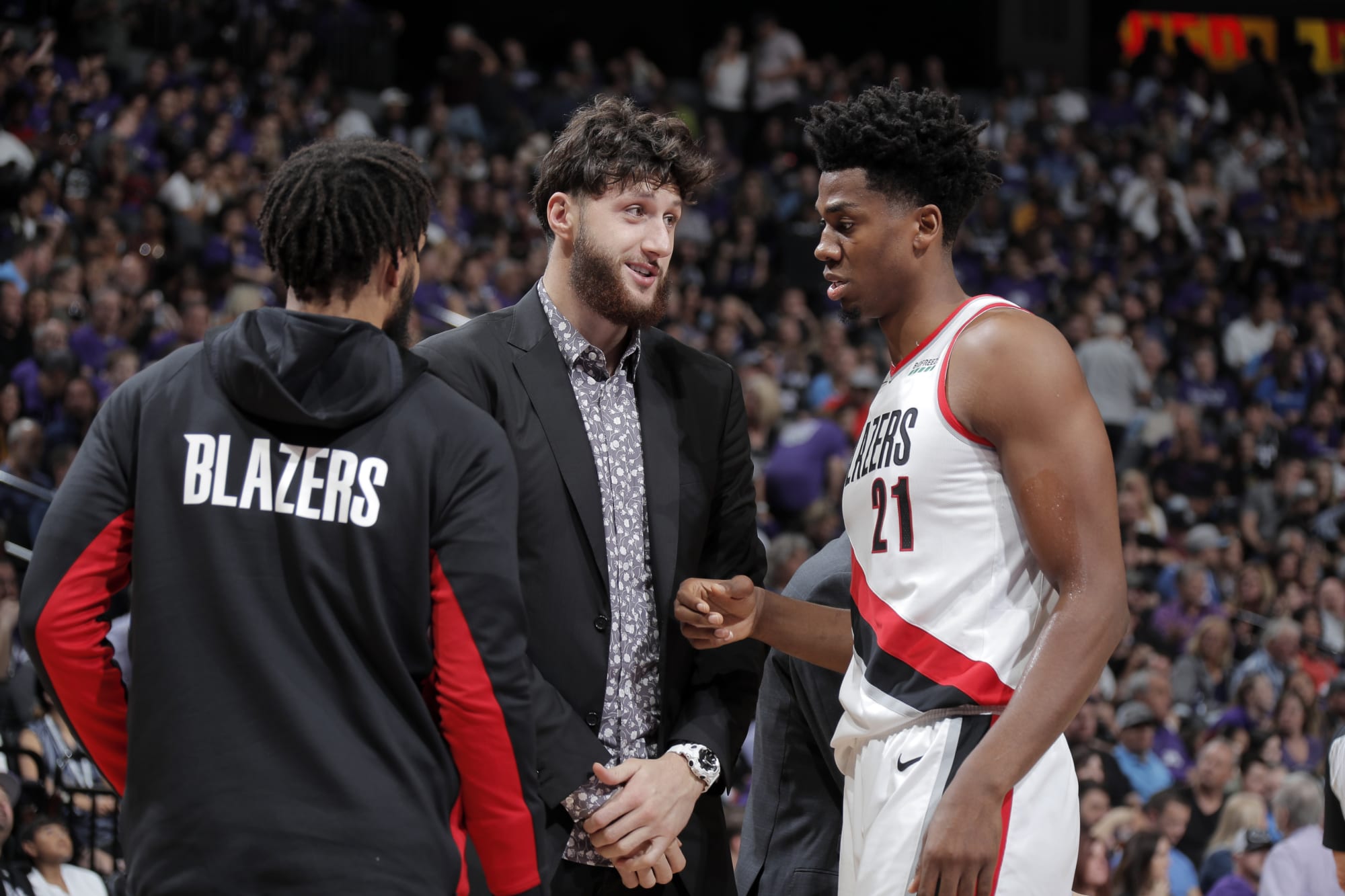 Trail Blazers Nurkic Hints At Return As Blazers Hold On Vs Pistons