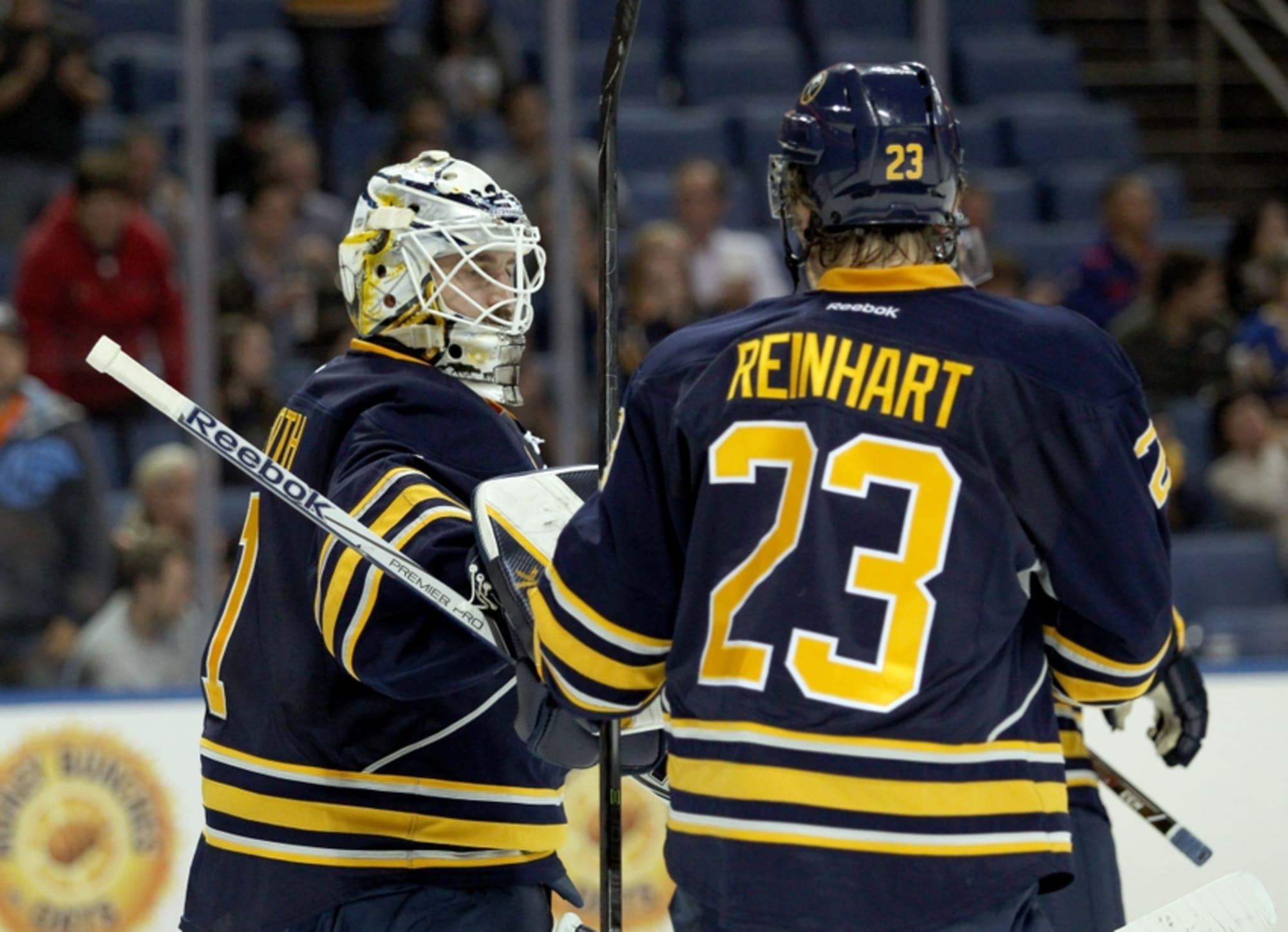 Eichel fires first NHL goal past Anderson 