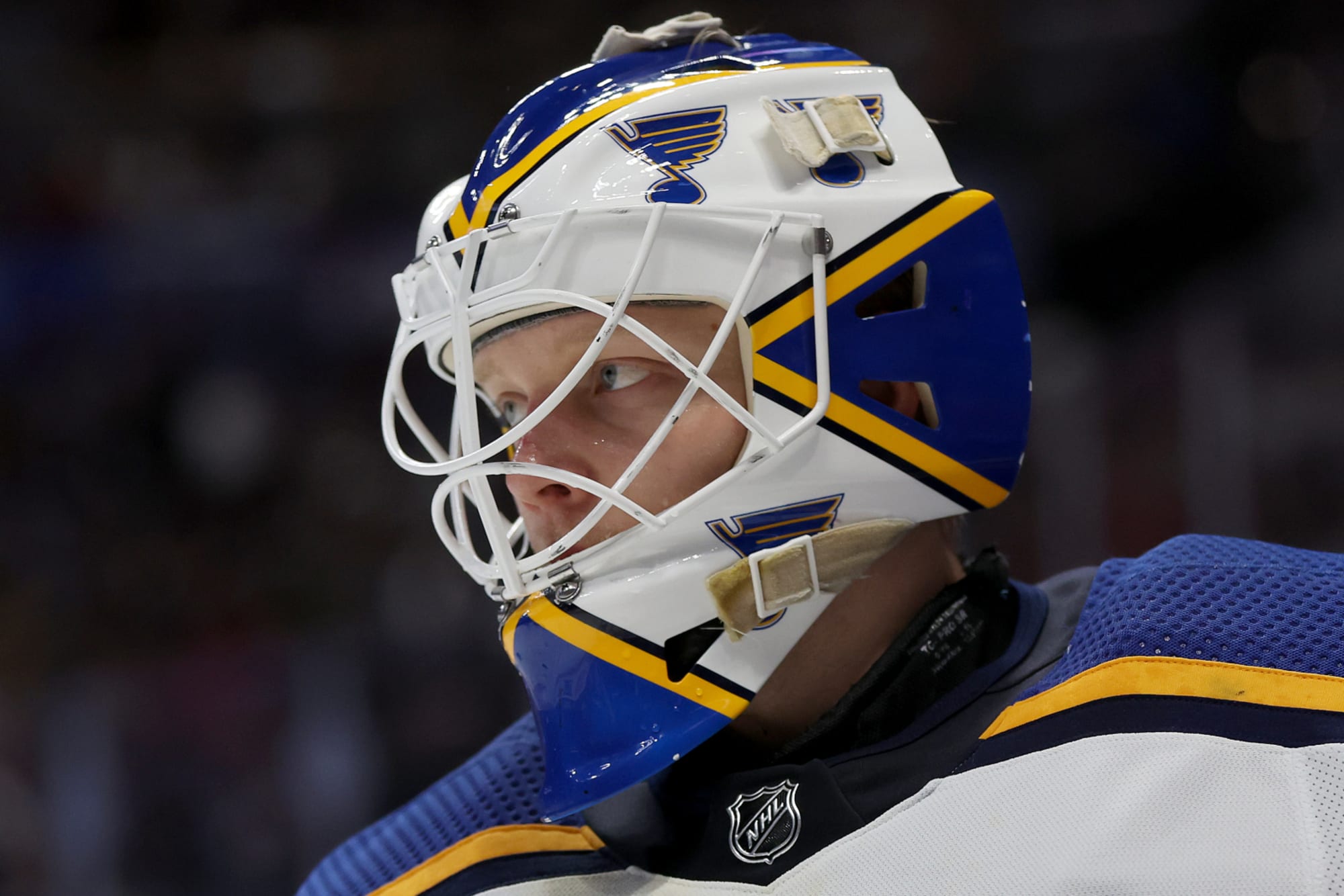 Sabres' Lehner pays tribute to Hasek with Winter Classic mask
