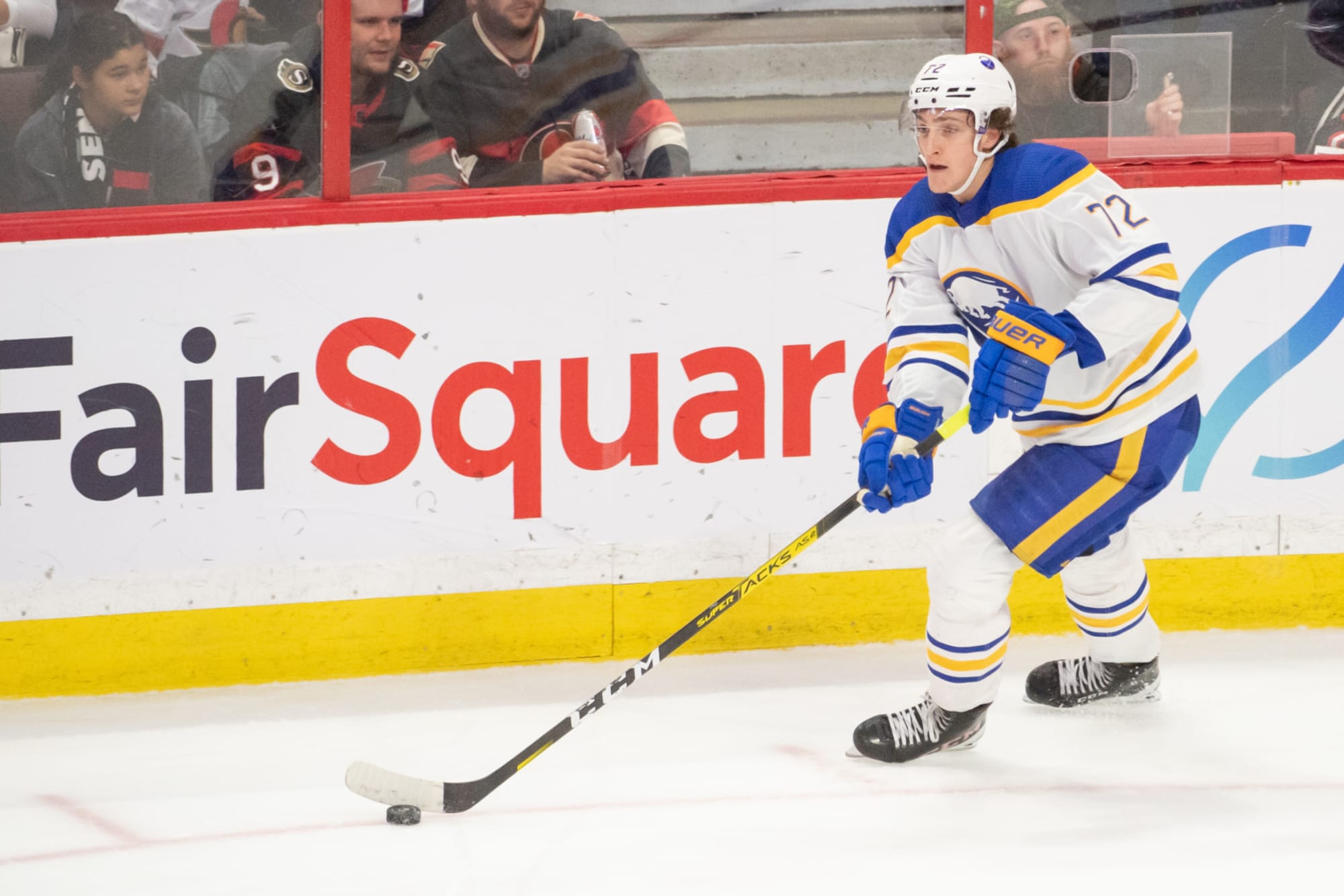 Sabres' Tage Thompson scores 5 goals in 9-4 win over Columbus Blue