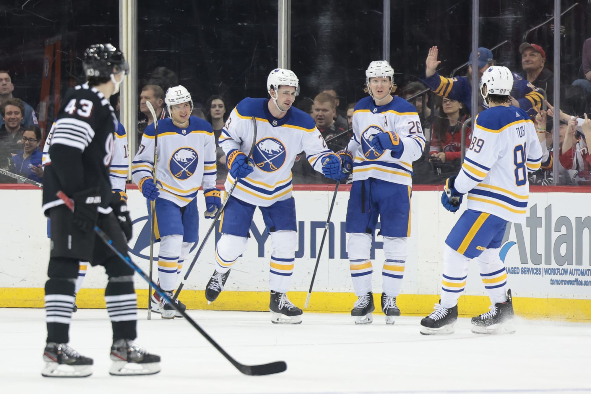 Sabres edge Devils to stay on fringe of playoff contention