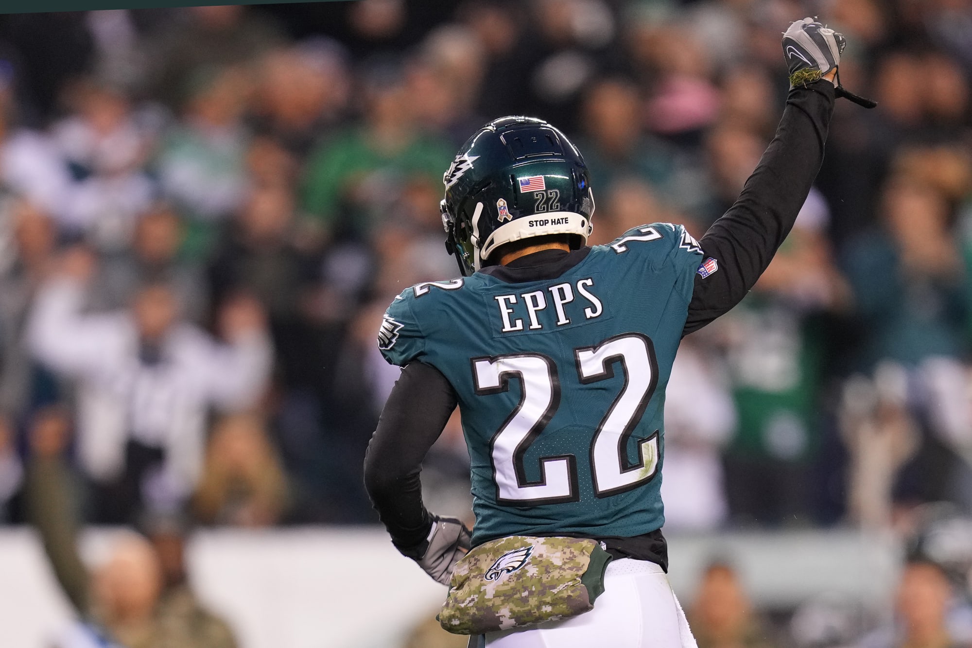 Marcus Epps has turned into a player for the Philadelphia Eagles