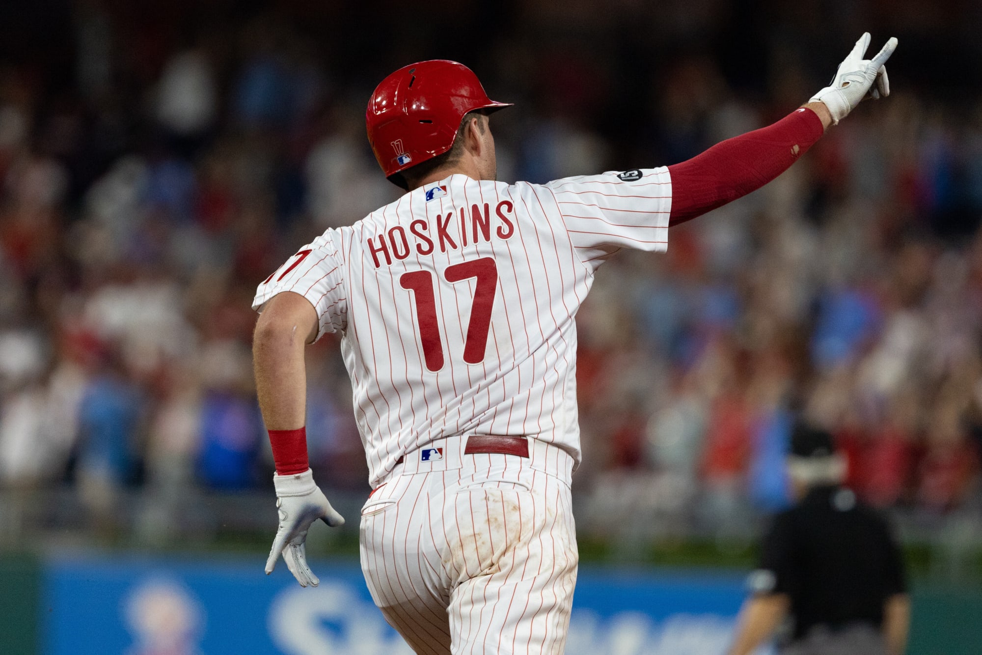 Rhys Hoskins Philadelphia Phillies 2022 World Series Cream Baseball Pl —  Ecustomily