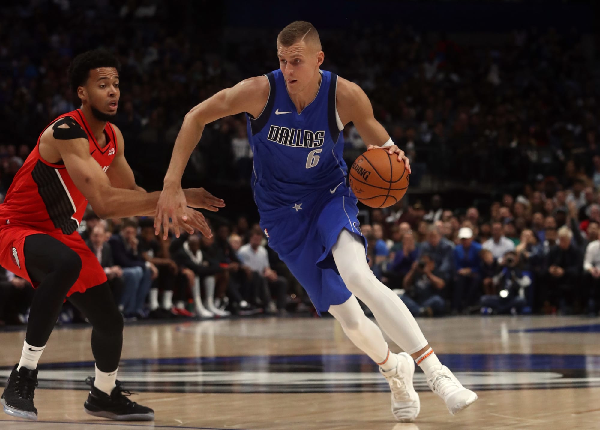 Basketball Forever on X: Kristaps Porzingis said he would be open to  playing with Kevin Durant on the Dallas Mavericks.   / X