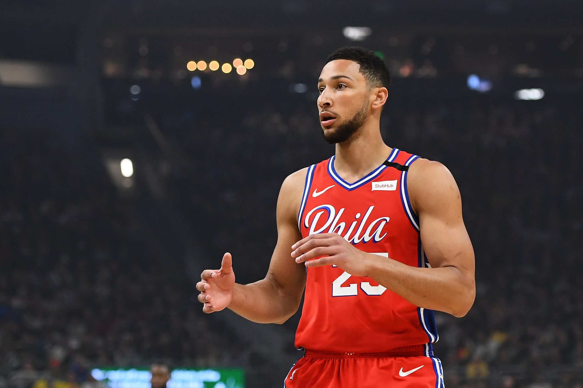 Is Ben Simmons playing tonight against the San Antonio Spurs