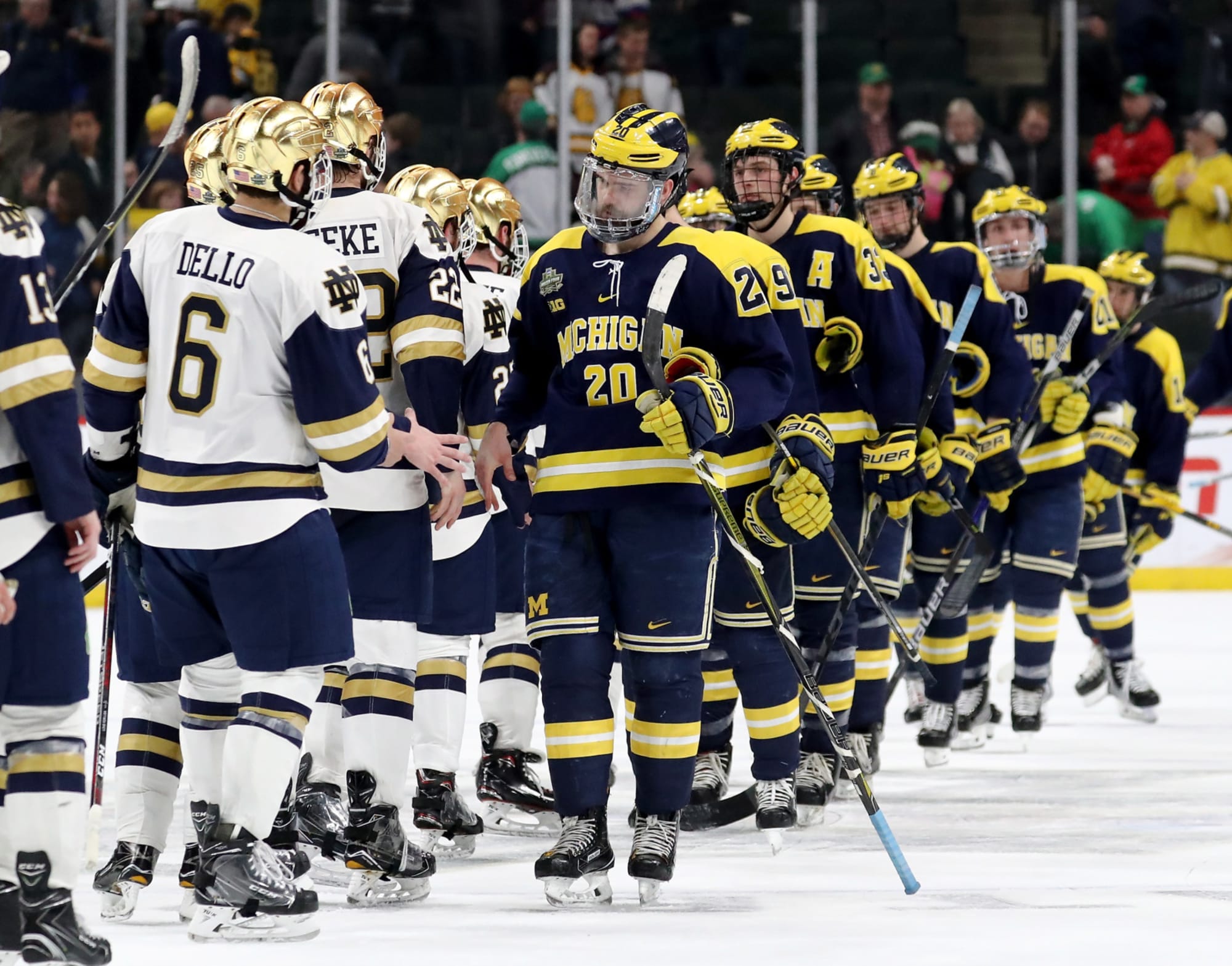 Notre Dame hockey falls to Michigan State in Big Ten Tournament