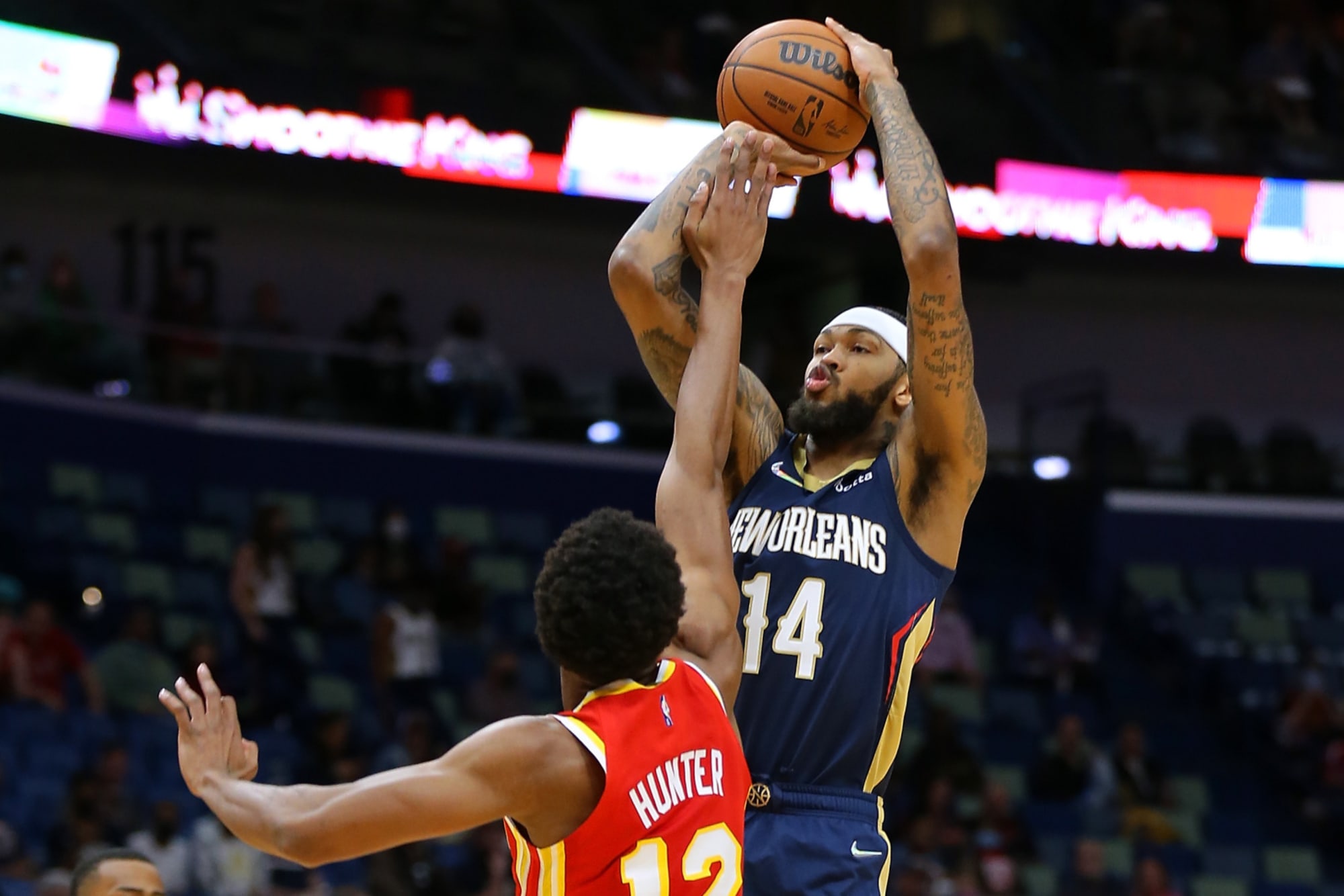 New Orleans Pelicans on X: Catching up with Brandon Ingram as he
