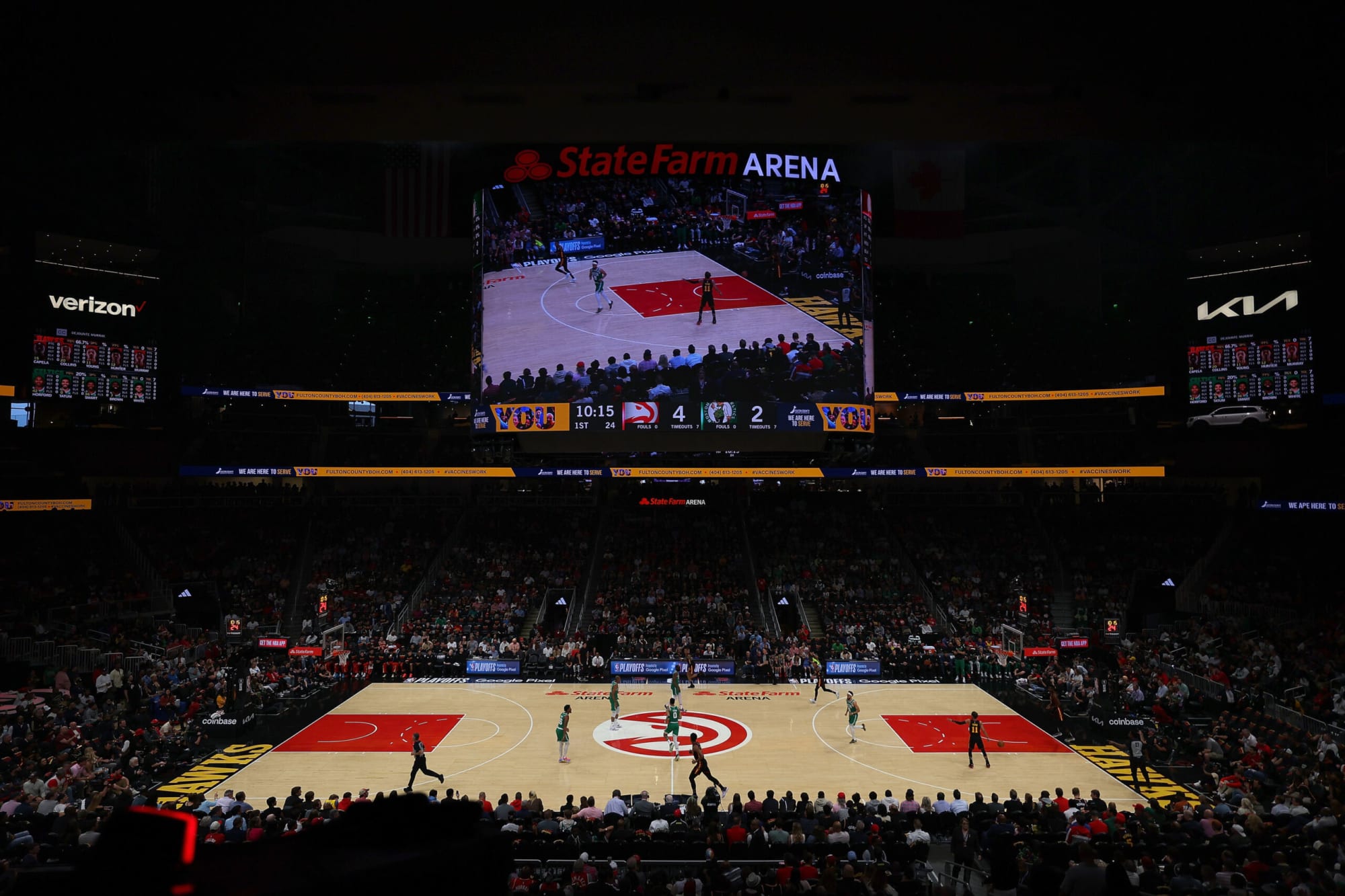 Premium fans win at Atlanta Hawks' redesigned State Farm Arena, Sports