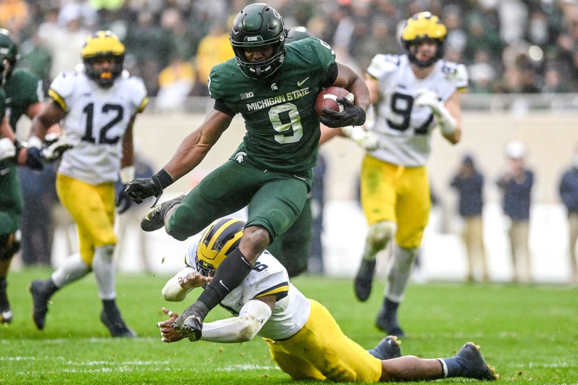 How Michigan State football players performed at the 2022 NFL combine
