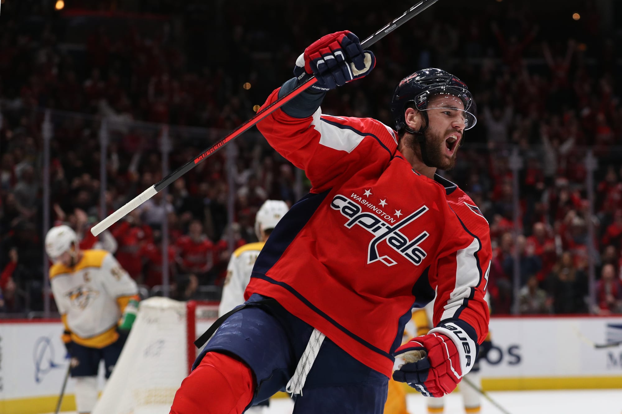Tom Wilson cashes in with $31 million extension - NBC Sports