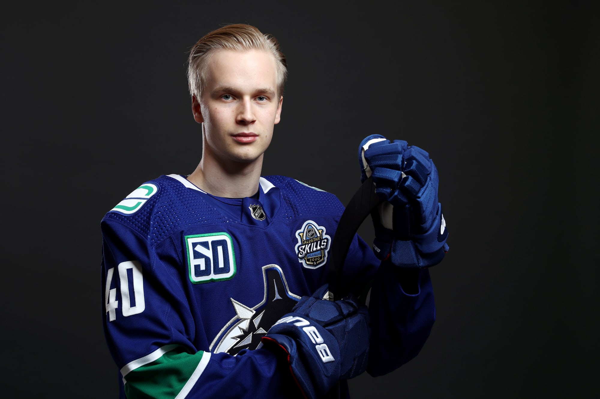 Elias Pettersson on his current RFA status and future with the