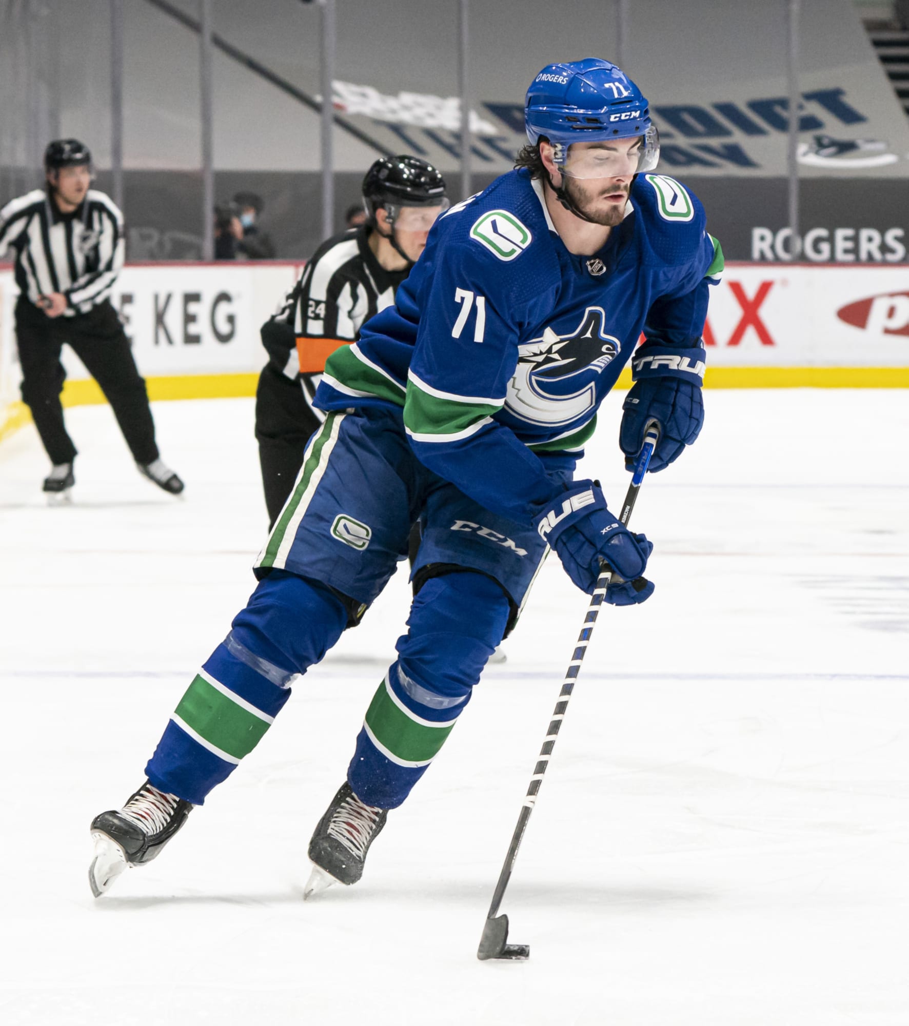 Canucks' Zack MacEwen on why he's never letting go of No. 71
