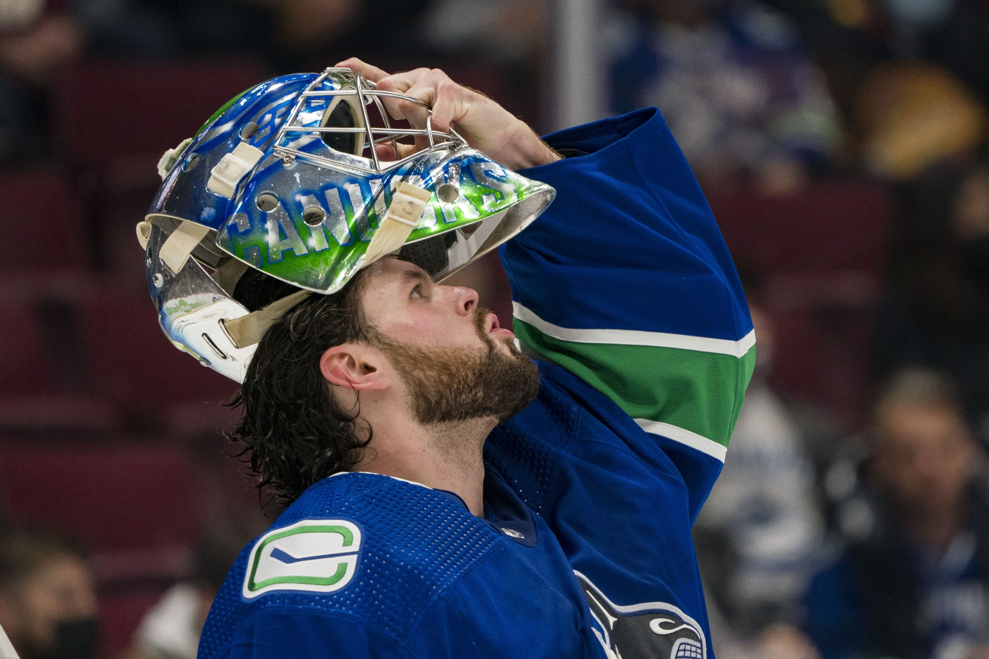 What should we expect in net for the Canucks next season?