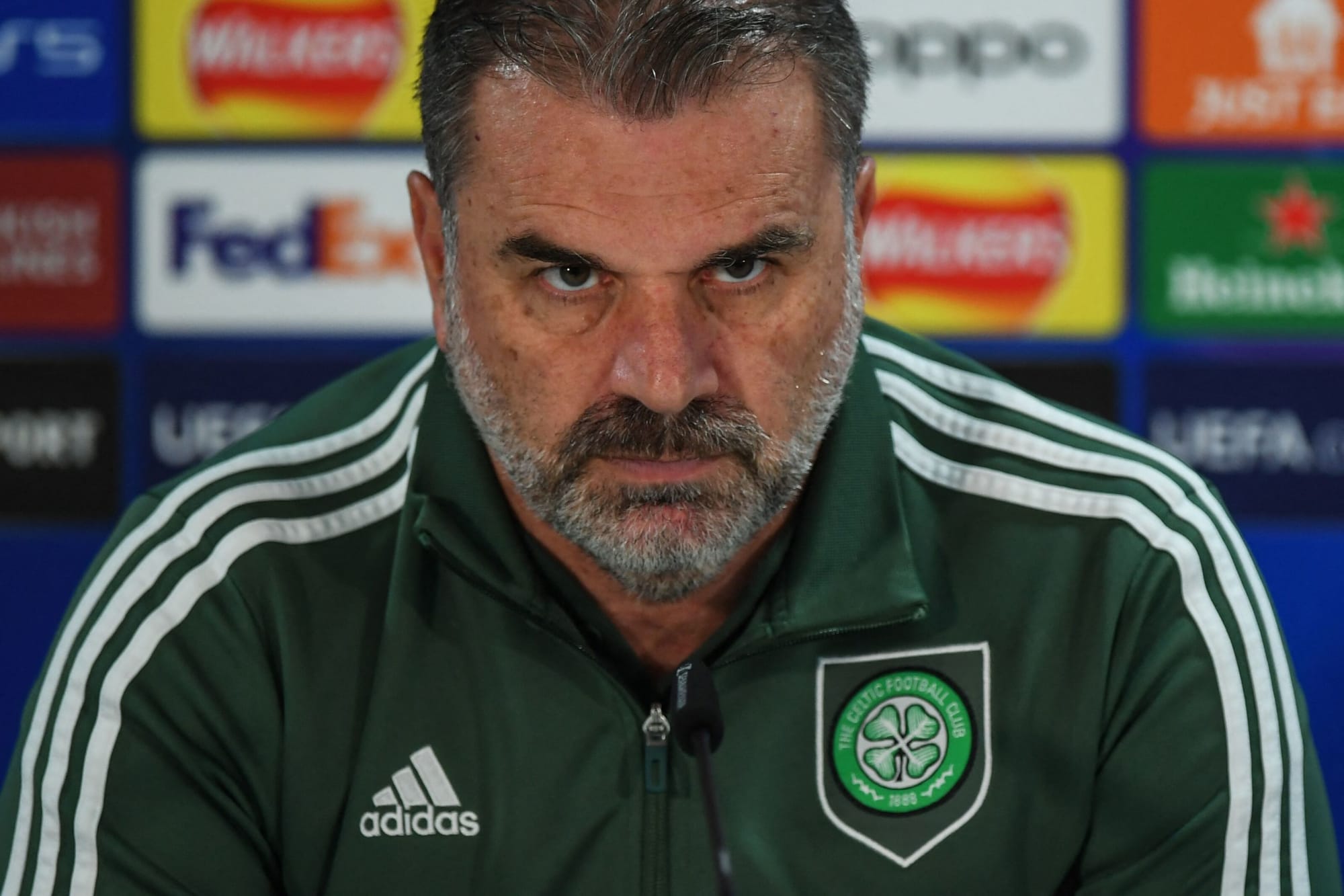 Ange Postecoglou admits to getting angry with Celtic players