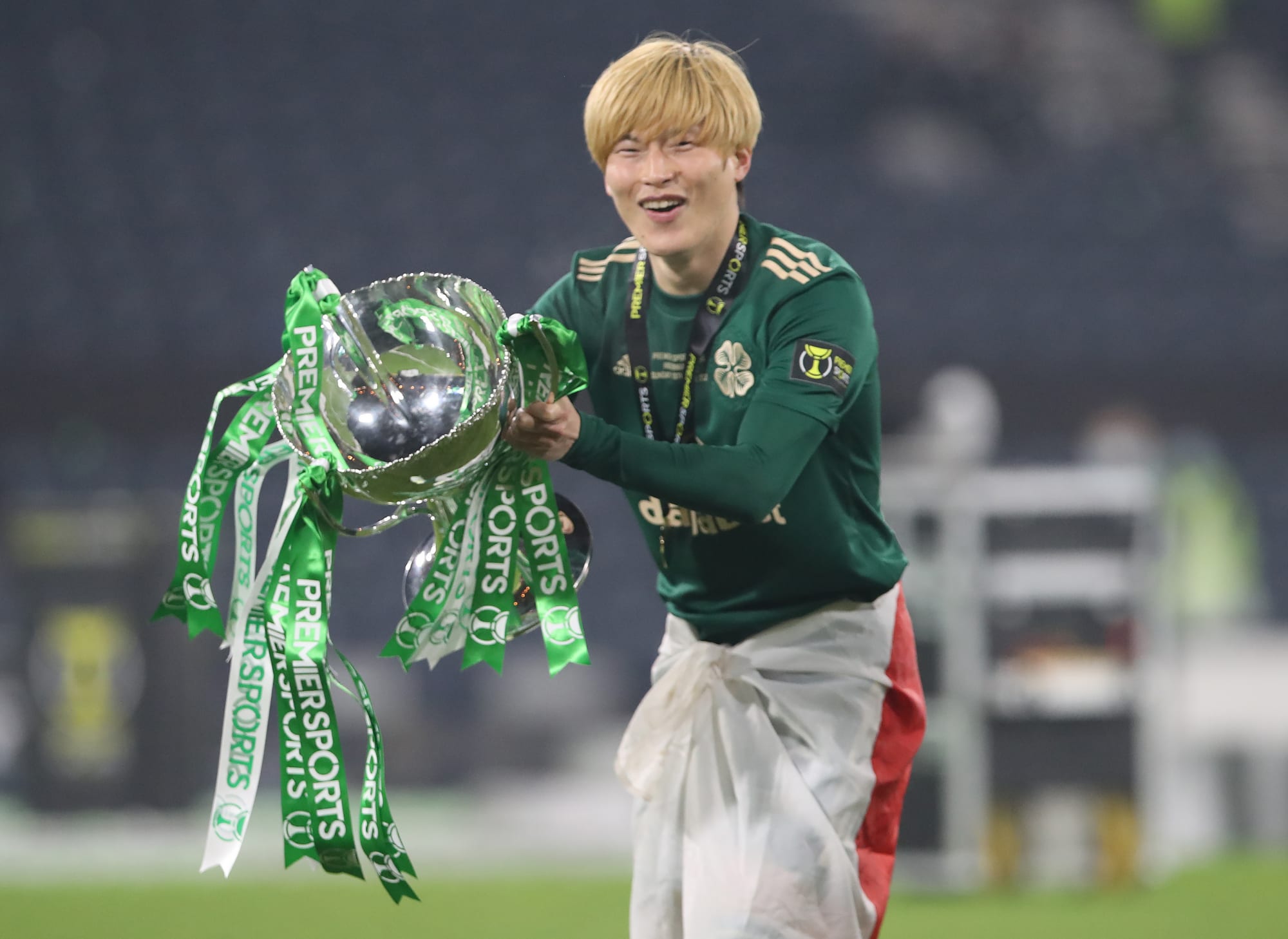 Kyogo Furuhashi's brilliance hands Celtic League Cup final victory