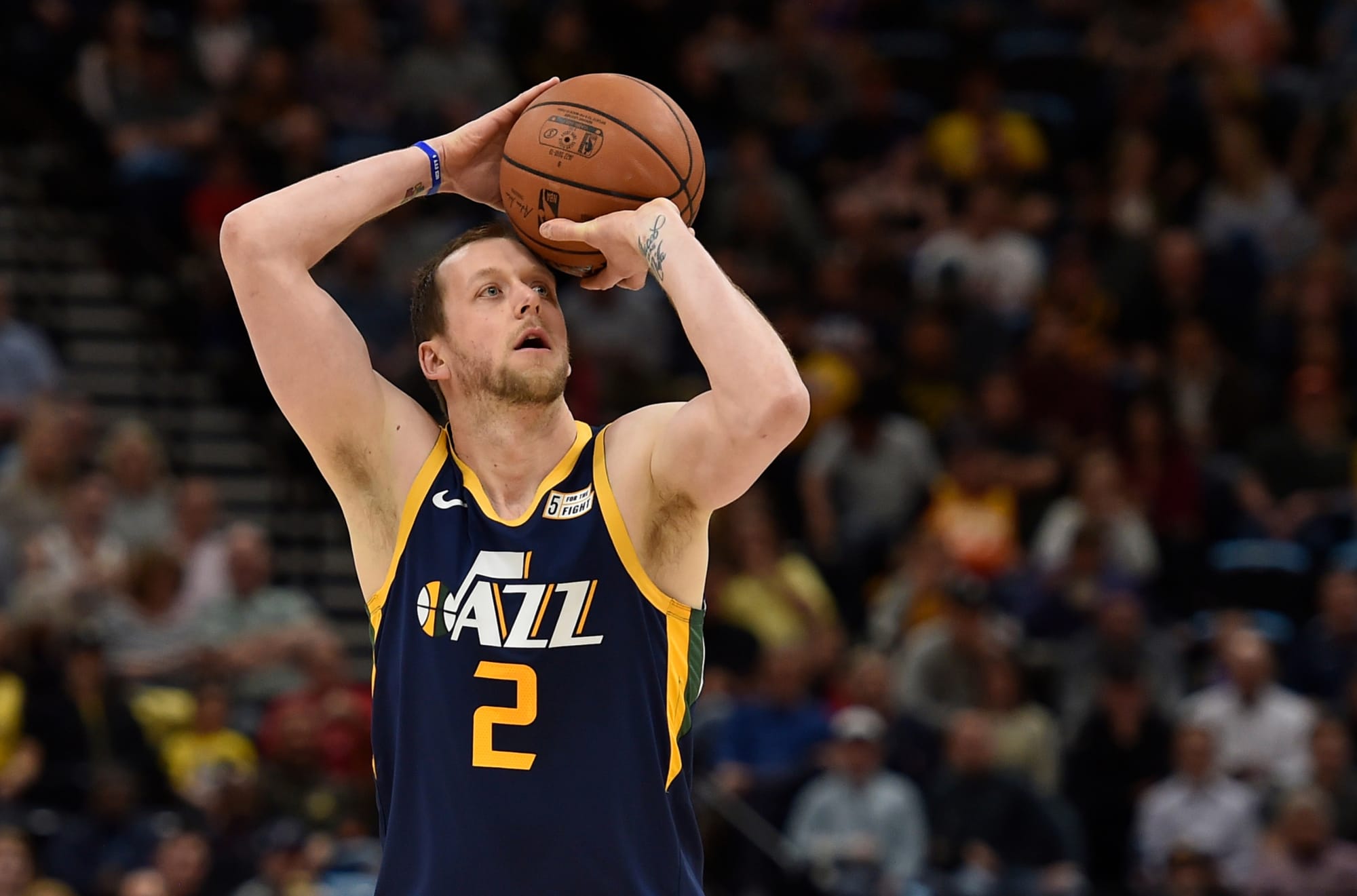 Utah Jazz: Will Joe Ingles' No. 2 jersey hang in the rafters one day?