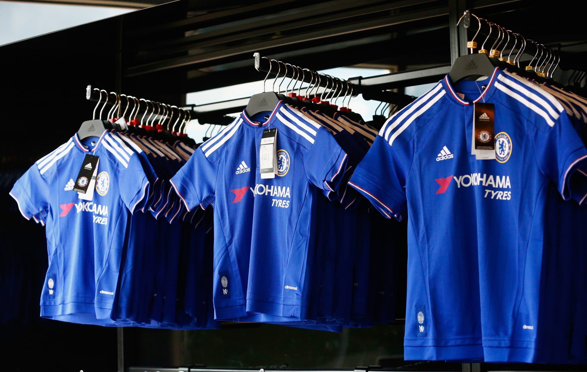 alias Arab gas Chelsea FC finish first...in Premier League replica shirt sales