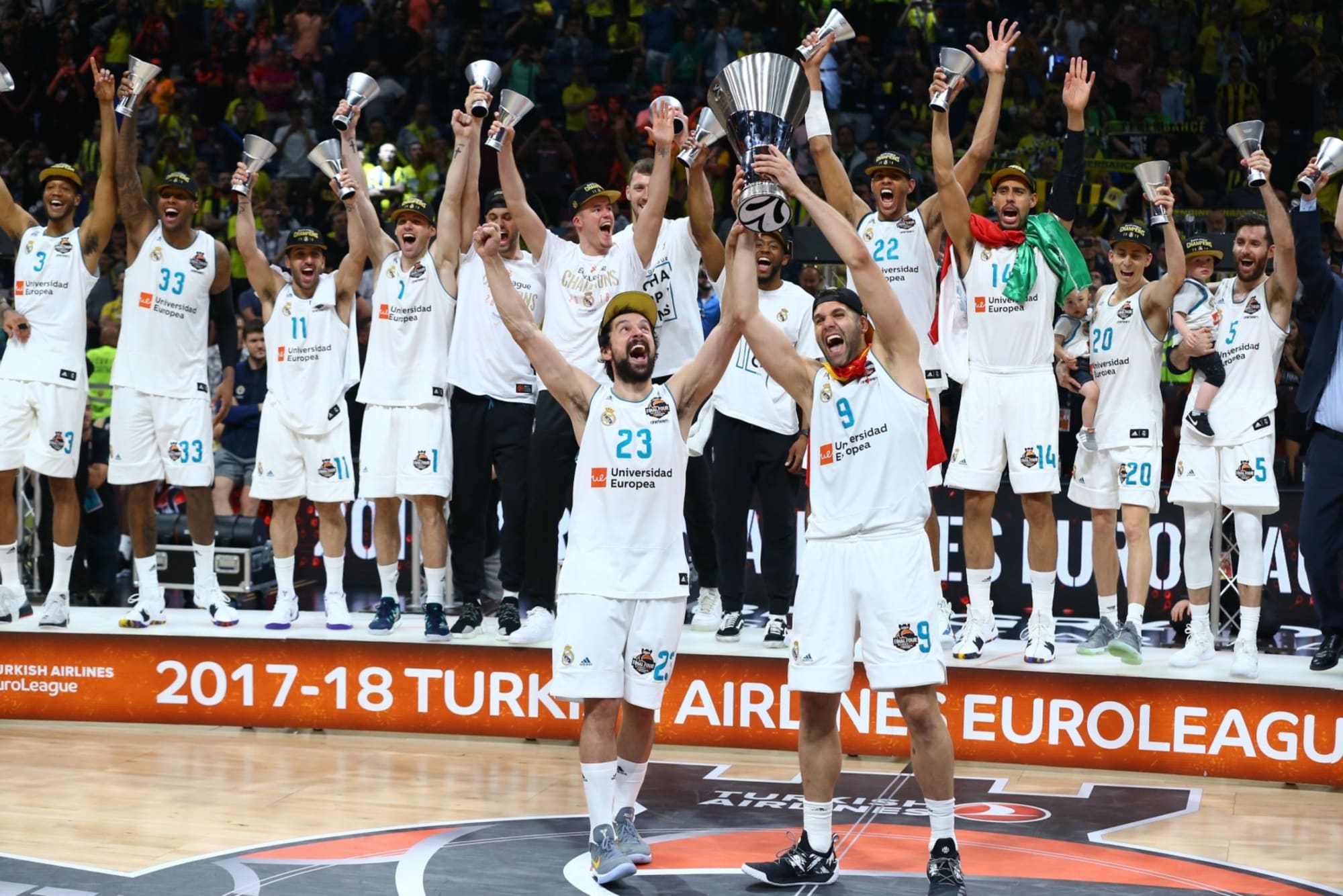 Real Madrid basketball wins their 10th Euro League title thanks to Luka Doncic