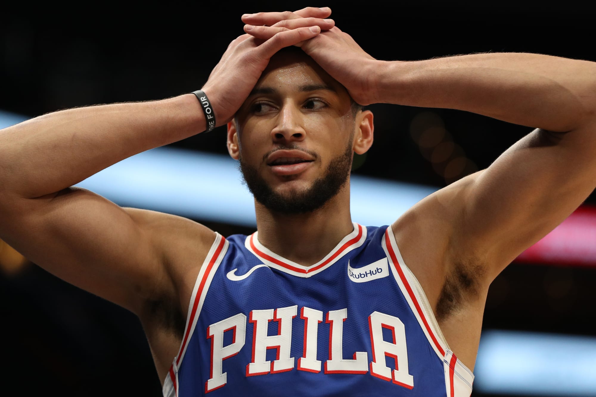 Philadelphia 76ers - Ben Simmons Fast Break Replica NBA Jersey :: FansMania