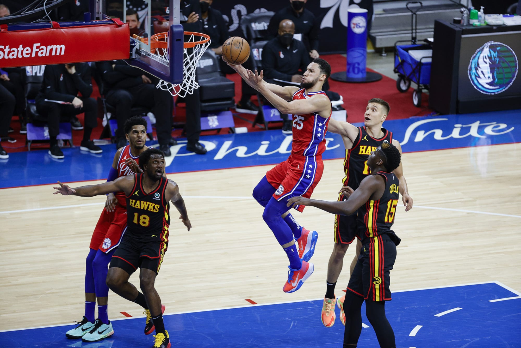 Sixers: Ben Simmons speaks on passed-up dunk in Hawks series