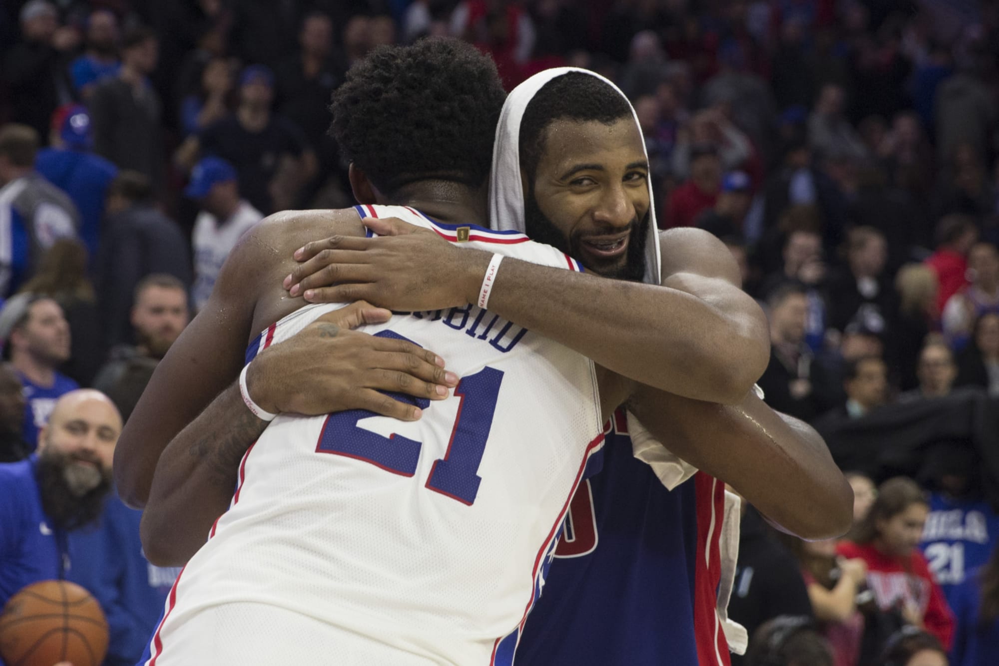 Sixers' Andre Drummond has quickly proved to be an upgrade over