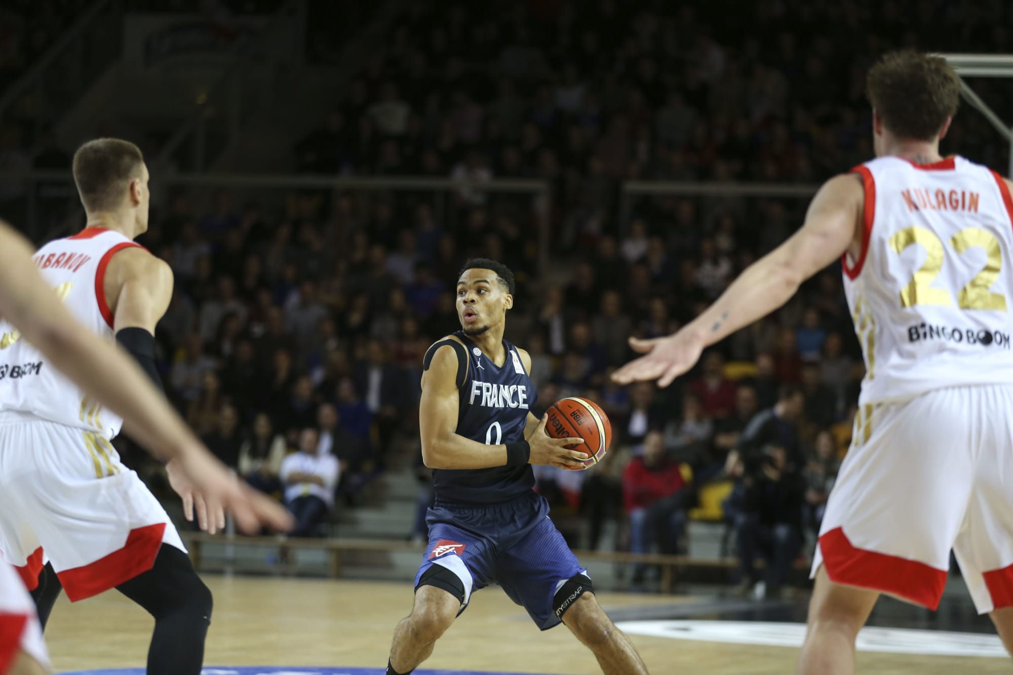 BasketNews on X: France and Lebanon engage in intense on-court