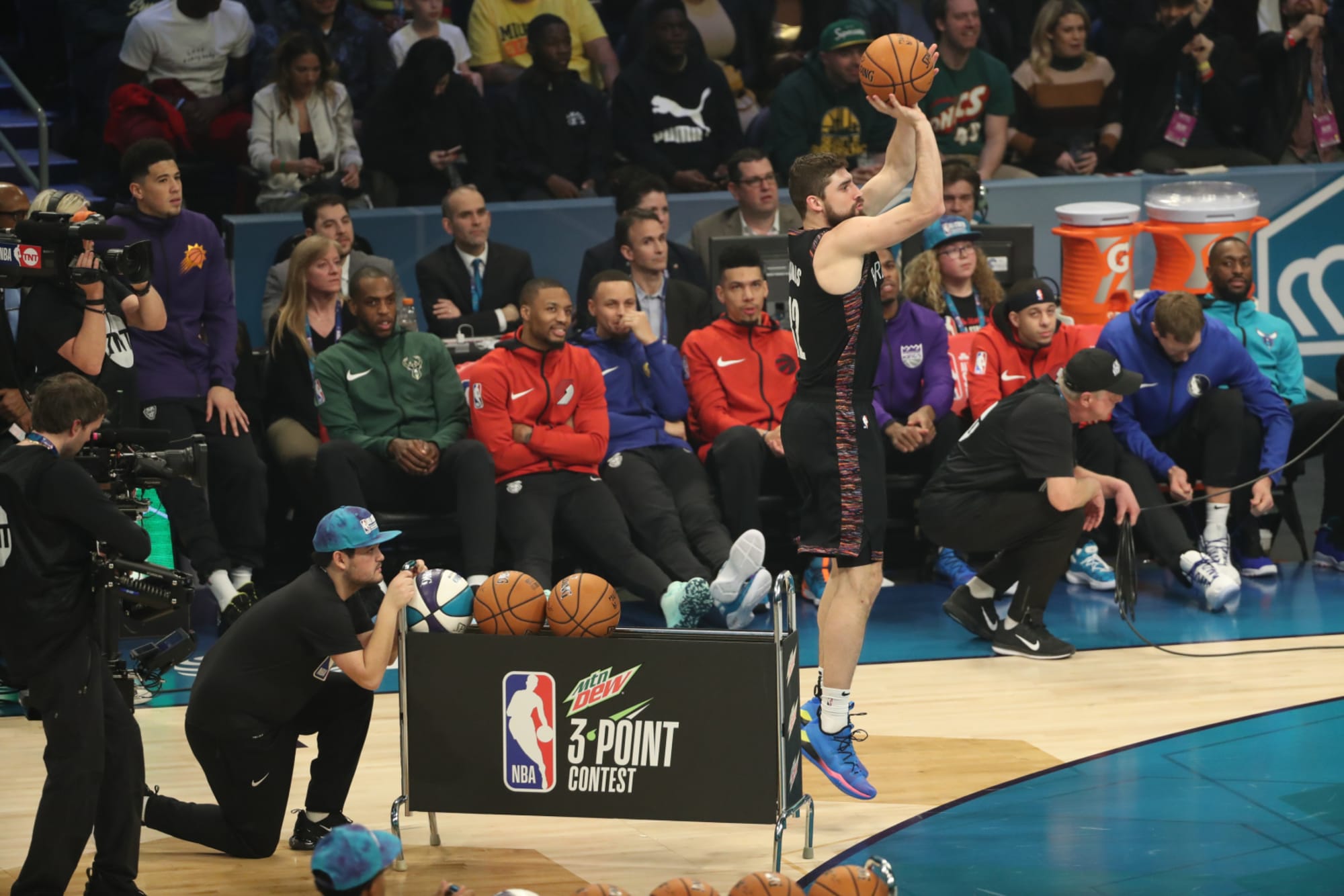 NBA All-Star Saturday 2018: Three-Point Contest Results for