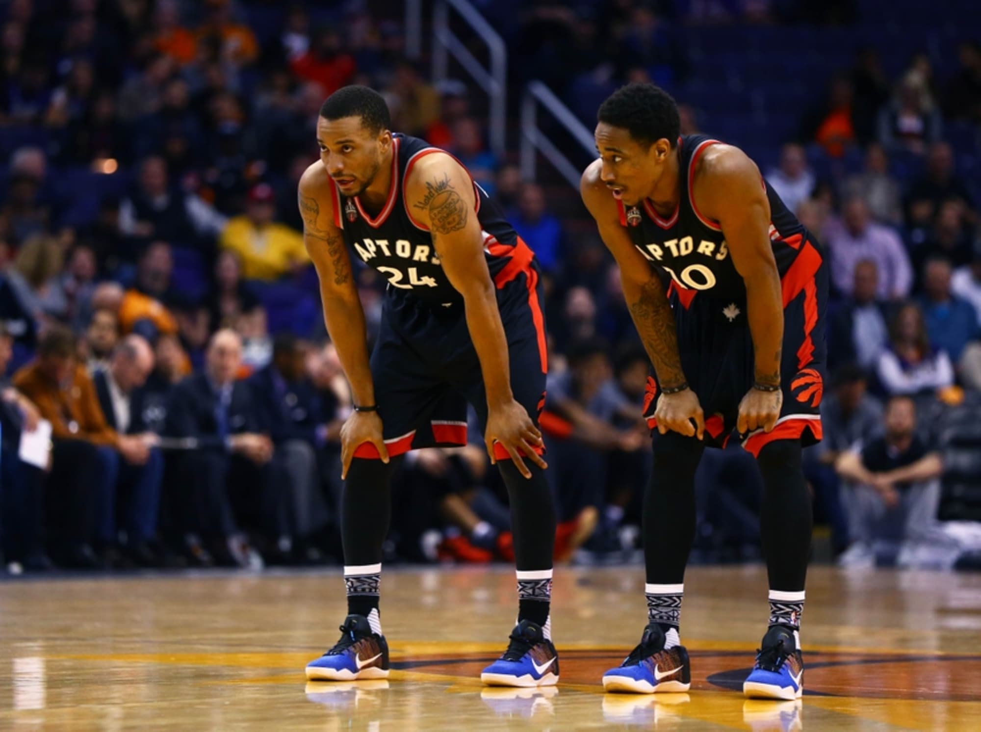 DeMar DeRozan - Toronto Raptors - Game-Worn Jersey - 2016-17 NBA Season