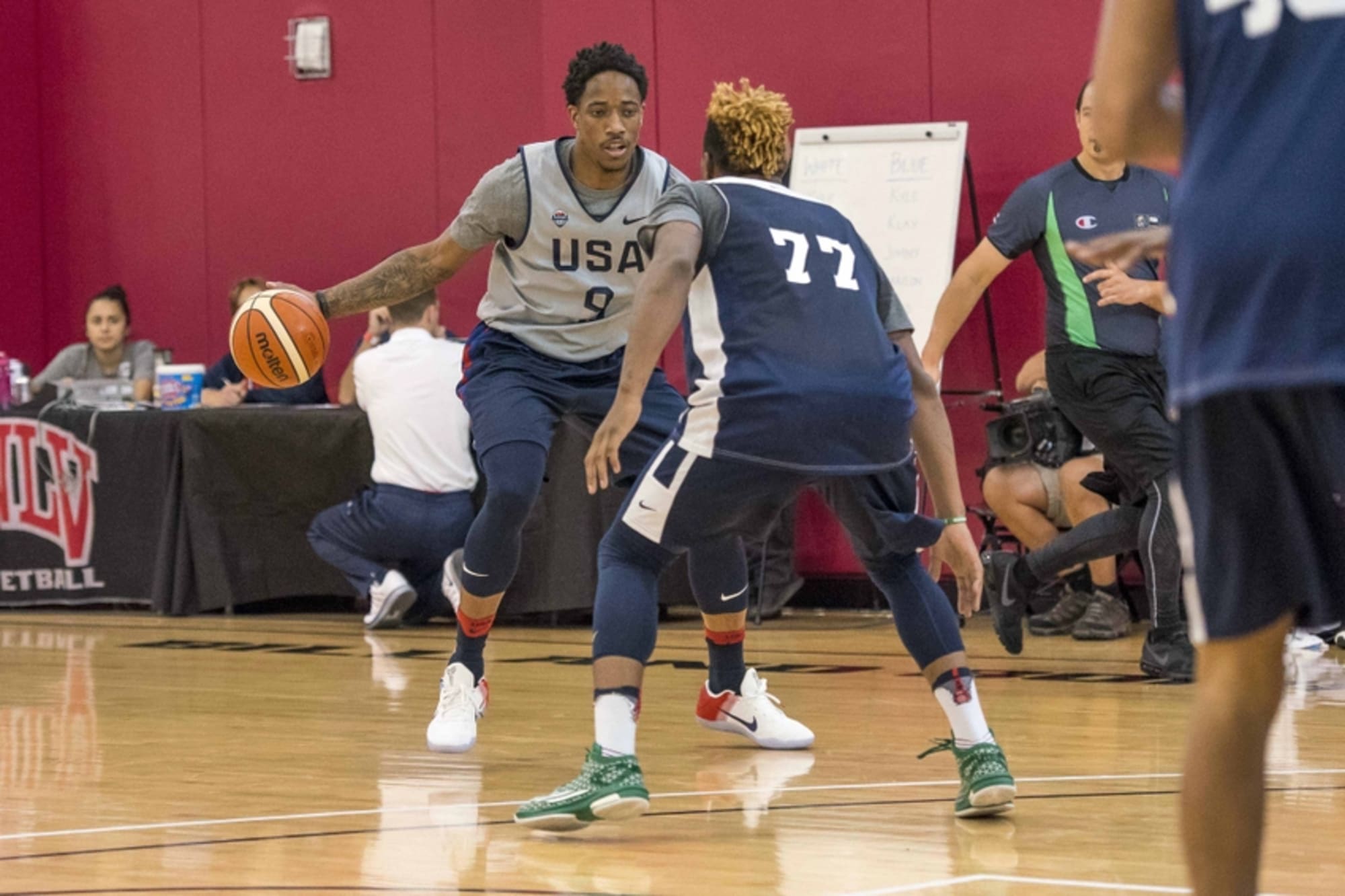 Demar Derozan Continues To Produce Highlights With Team Usa