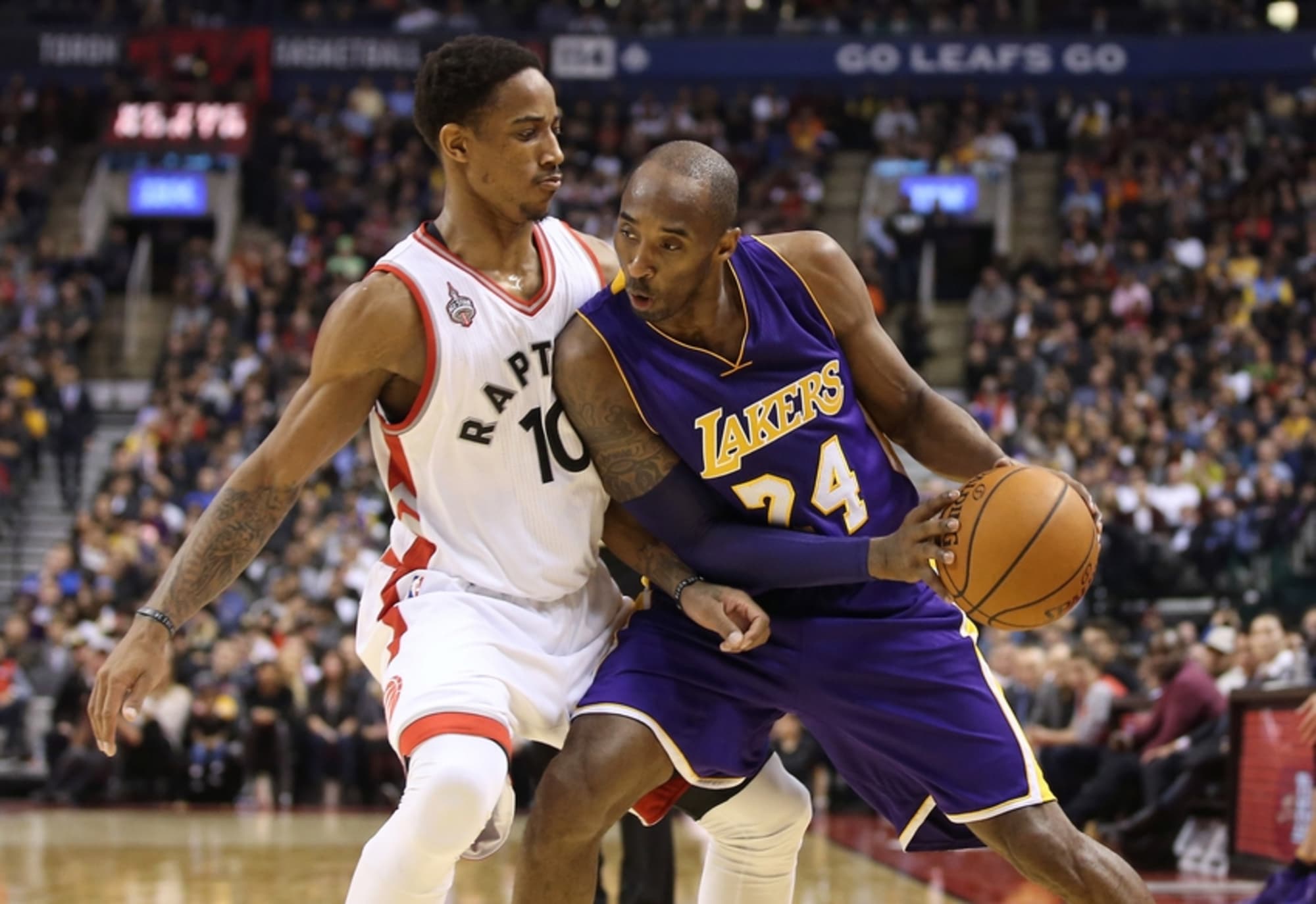 Raptors Can Thank Kobe For Demar Derozan Staying In Toronto