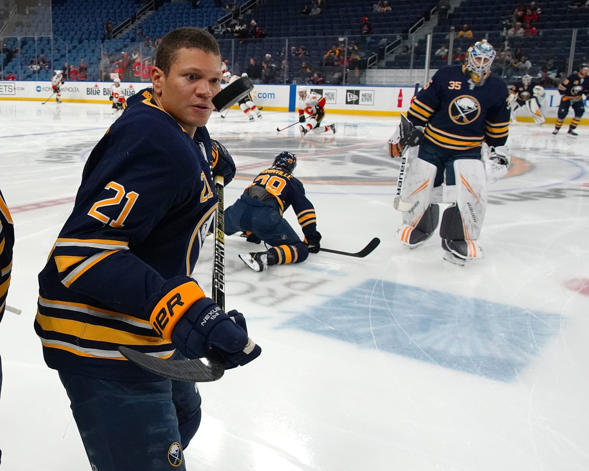 Kyle Okposo at 2017 All-Star  Buffalo Sabres Beyond Blue & Gold 