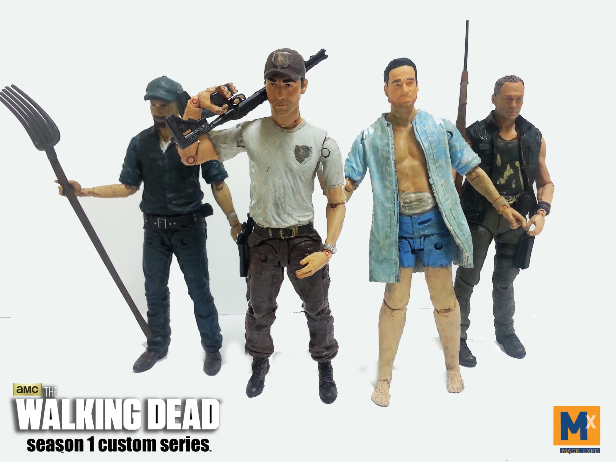 1/6 The Walking Dead Zombie Male Figure Strong Durable Figure Set WORLDBOX ❶USA❶ 