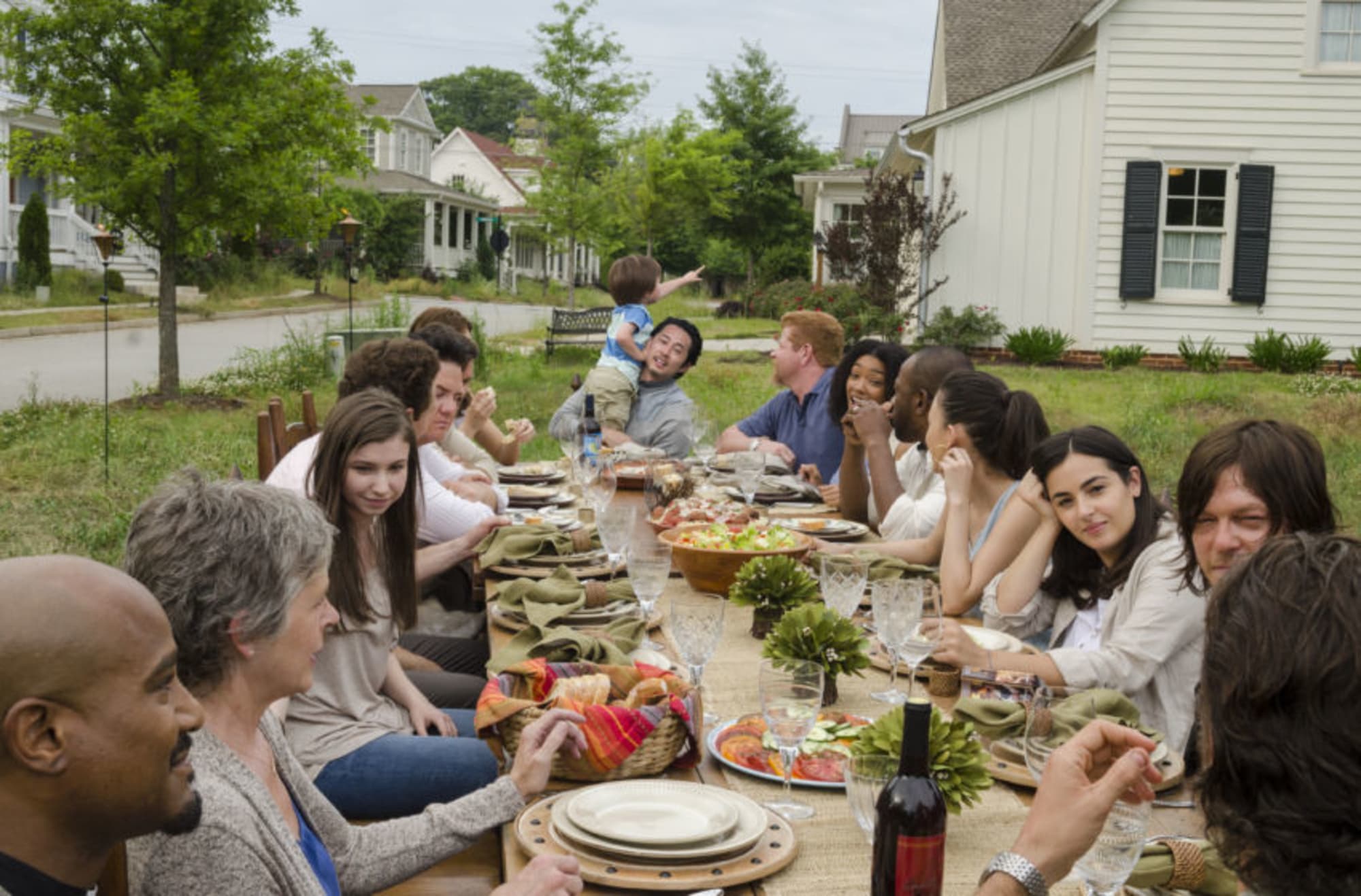 An imaginary Thanksgiving meal with The Walking Dead family-with recipes