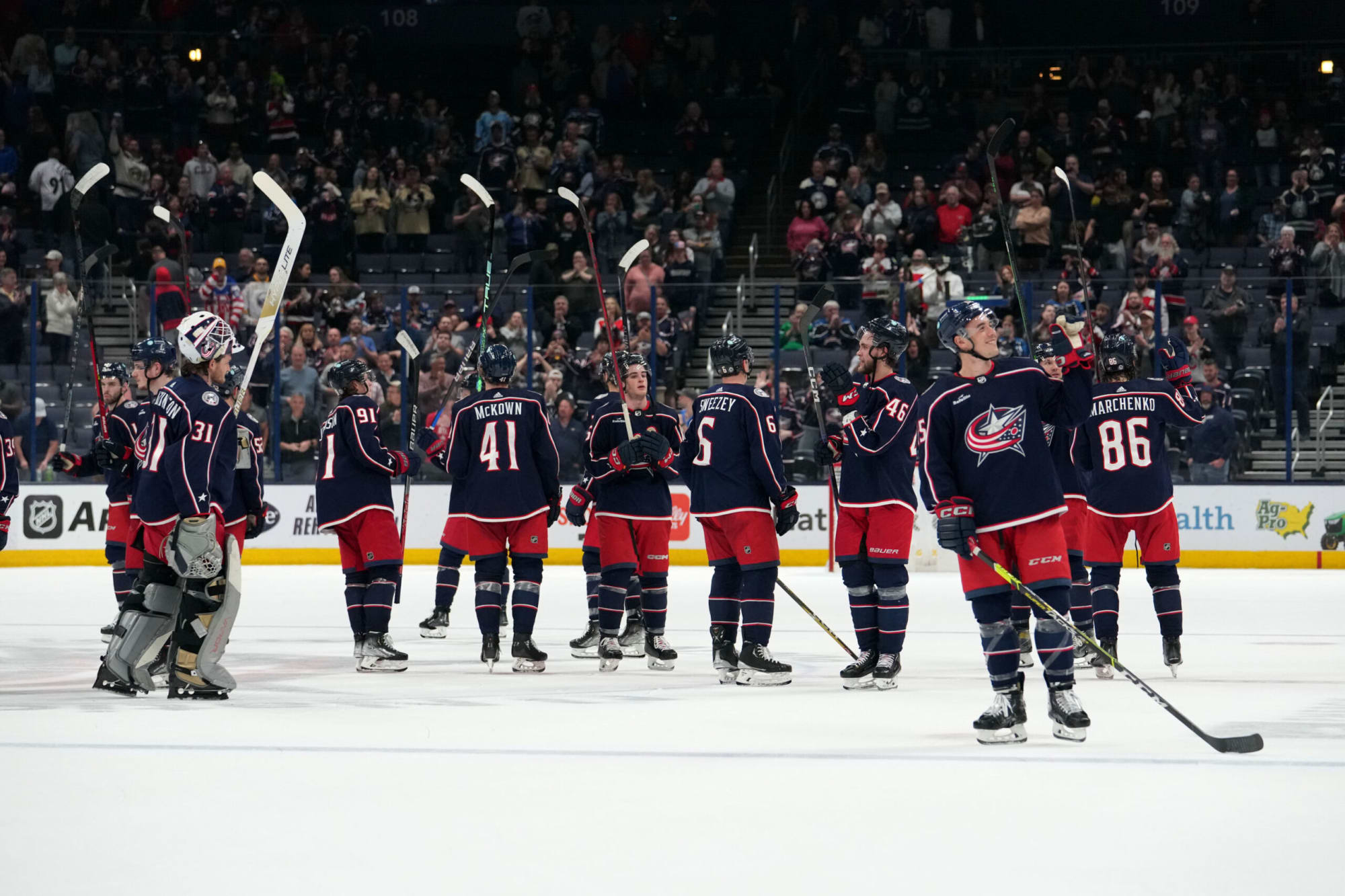 Columbus Blue Jackets cut training camp roster to 30 players