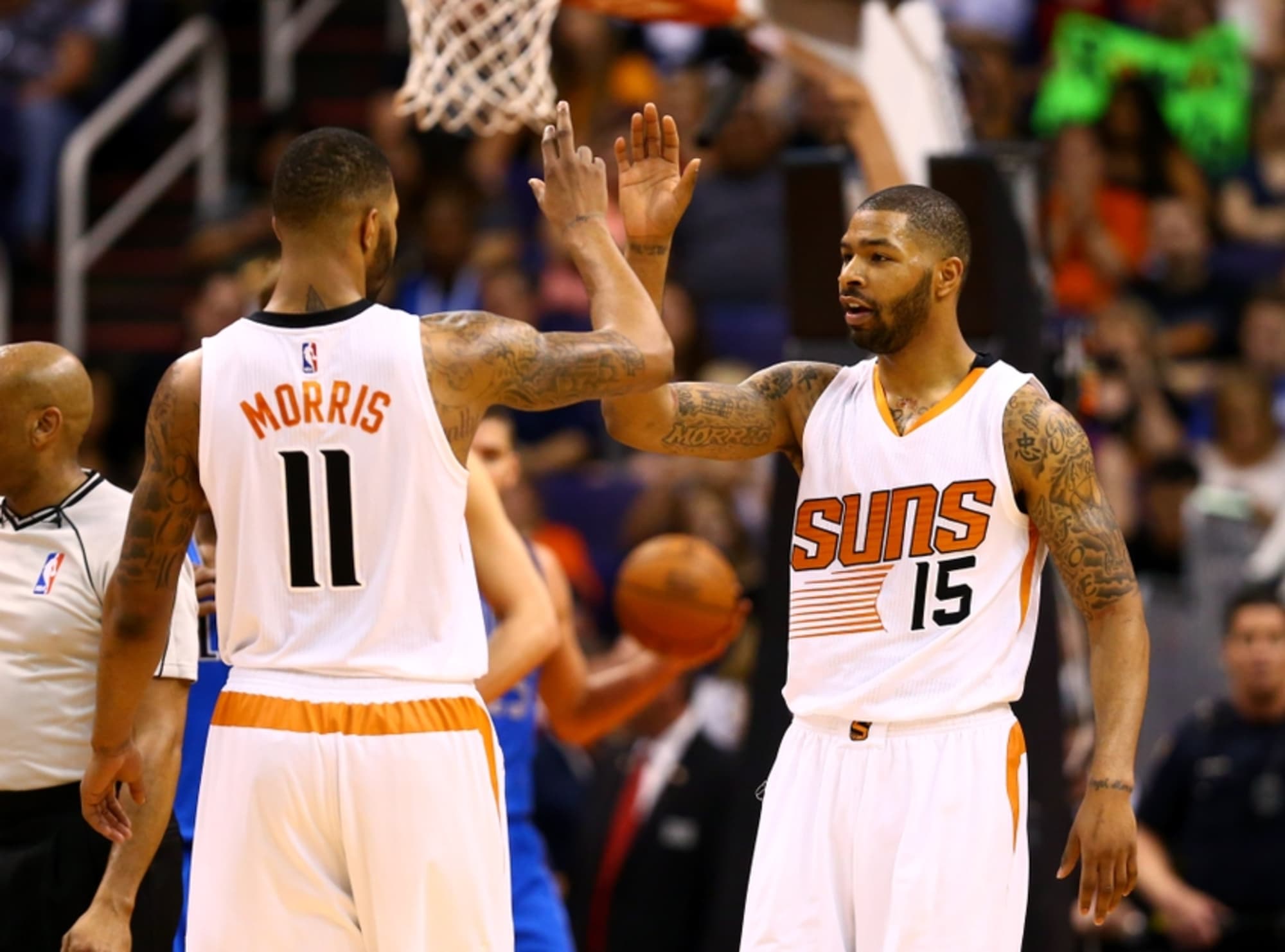 Markieff and Marcus Morrises Are Suns and Brothers - The New York Times