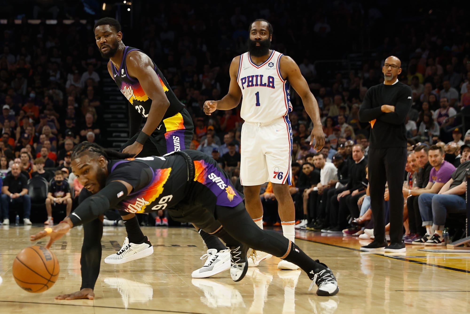 New Era NBA Tee Phoenix Suns - Burned Sports