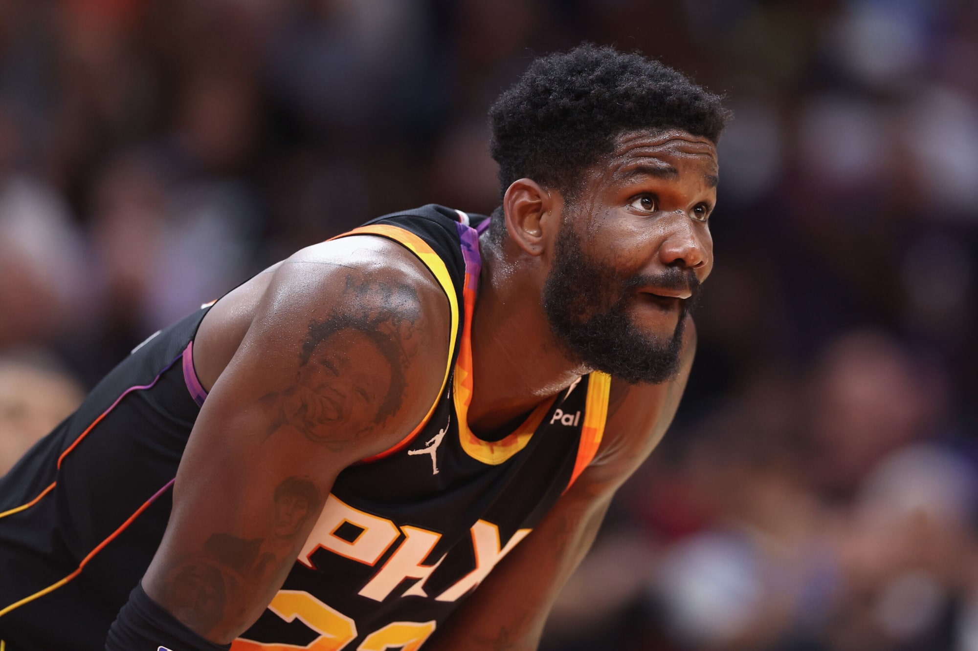 How much has the Suns’ Deandre Ayton regressed?