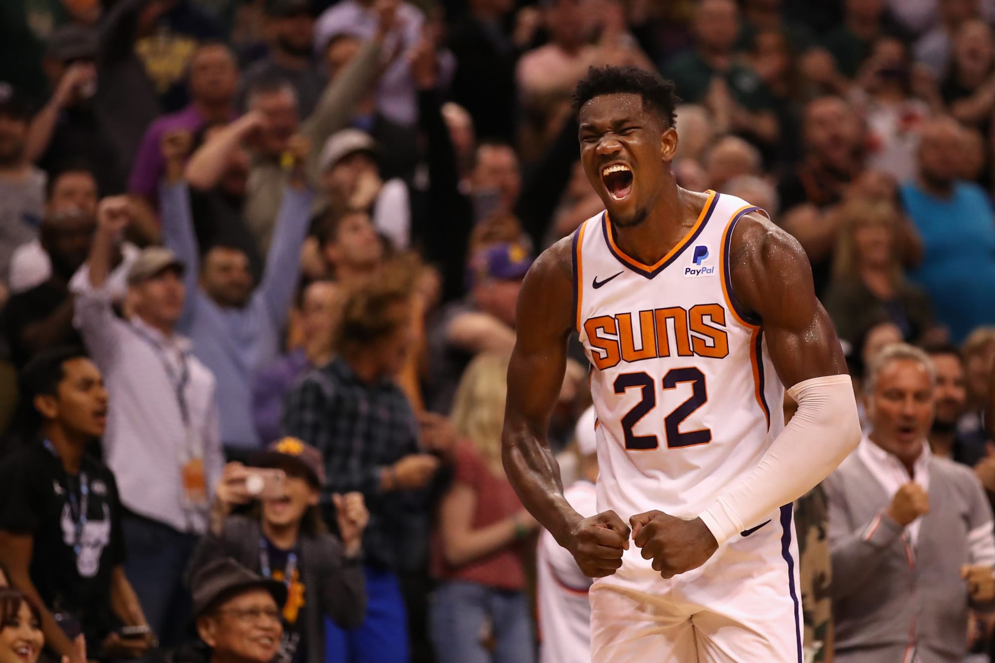 Deandre Ayton - Phoenix Suns - Kia NBA Tip-Off 2019 - Game-Worn