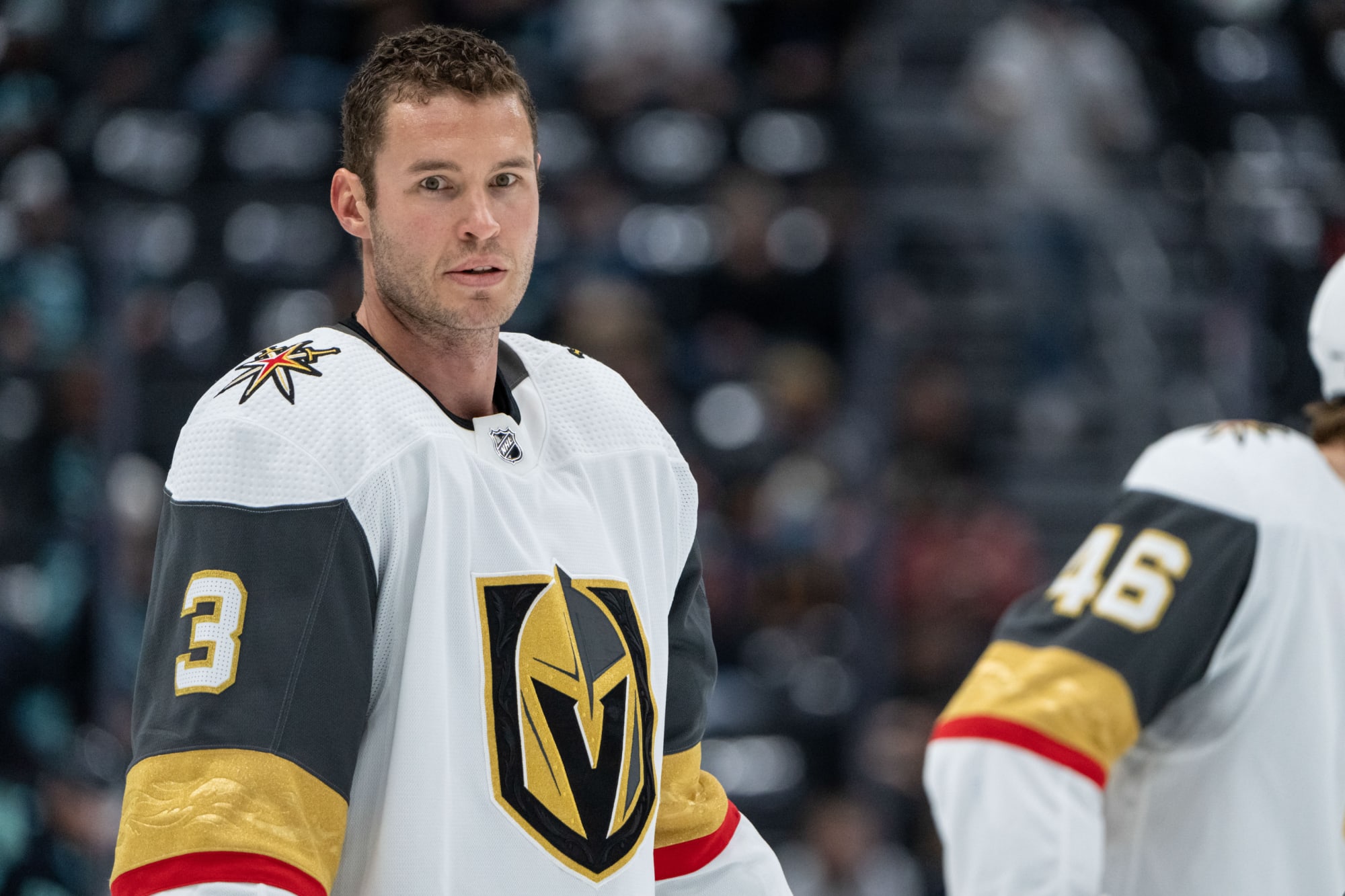 Charitybuzz: Brayden McNabb of 2023 Stanley Cup Champions Signed Vegas  Golden Knights Jersey