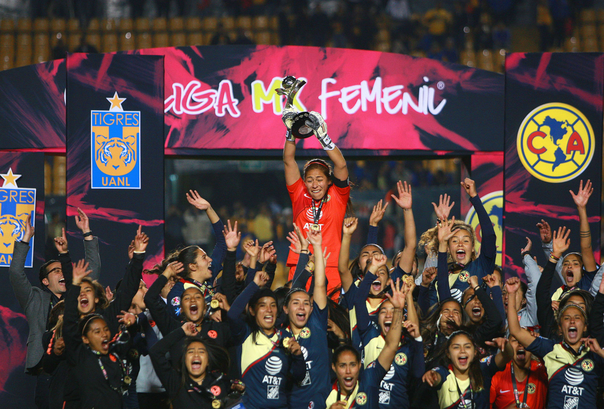 Liga MX Femenil: America lifts their first Femenil trophy - Viva Liga MX