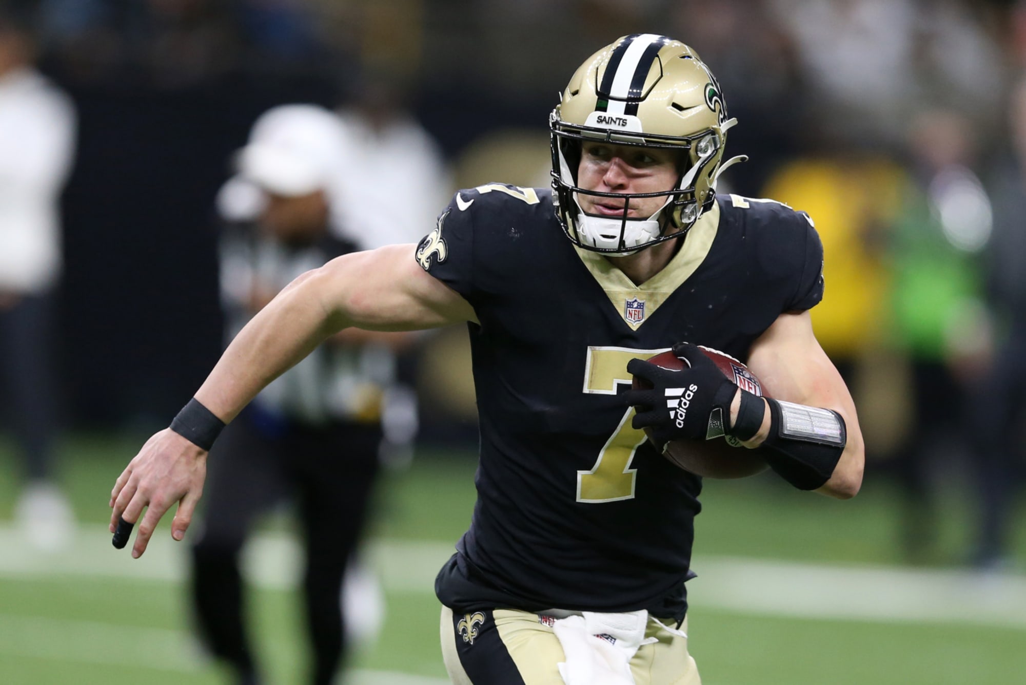 Taysom Hill report card from important Week 17 win vs. Panthers
