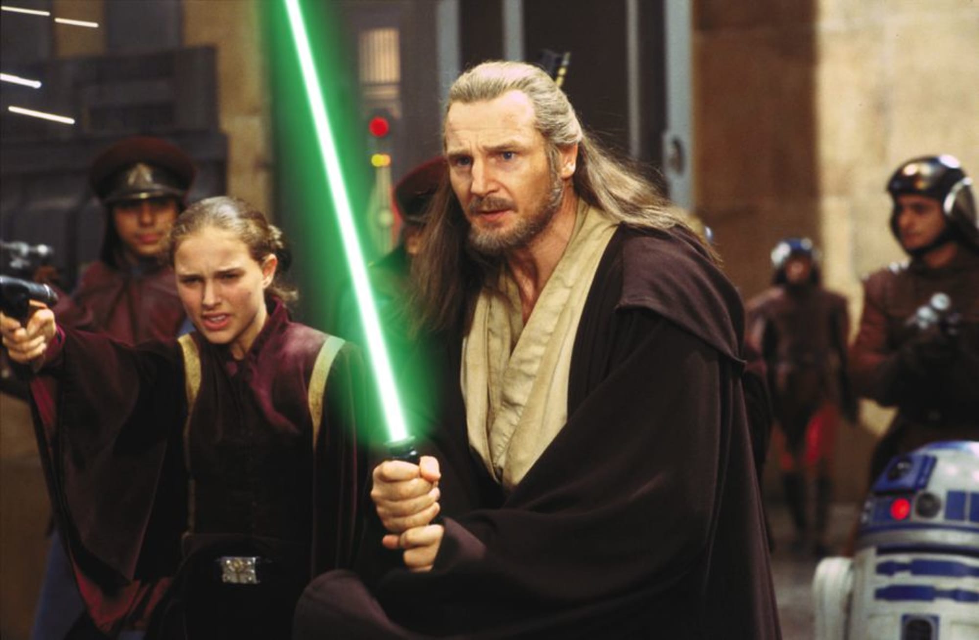 IGN on X: Liam Neeson was asked if he'd appear in a spin-off starring his  character Qui-Gon Jinn, quickly answering no and that There's so many  spin-offs of Star Wars. It's diluting